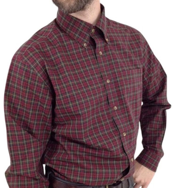 L.L. Bean L.L. Bean Shirt Slightly Fitted Tartan Plaid L/S Button Down Size US L / EU 52-54 / 3 - 1 Thumbnail