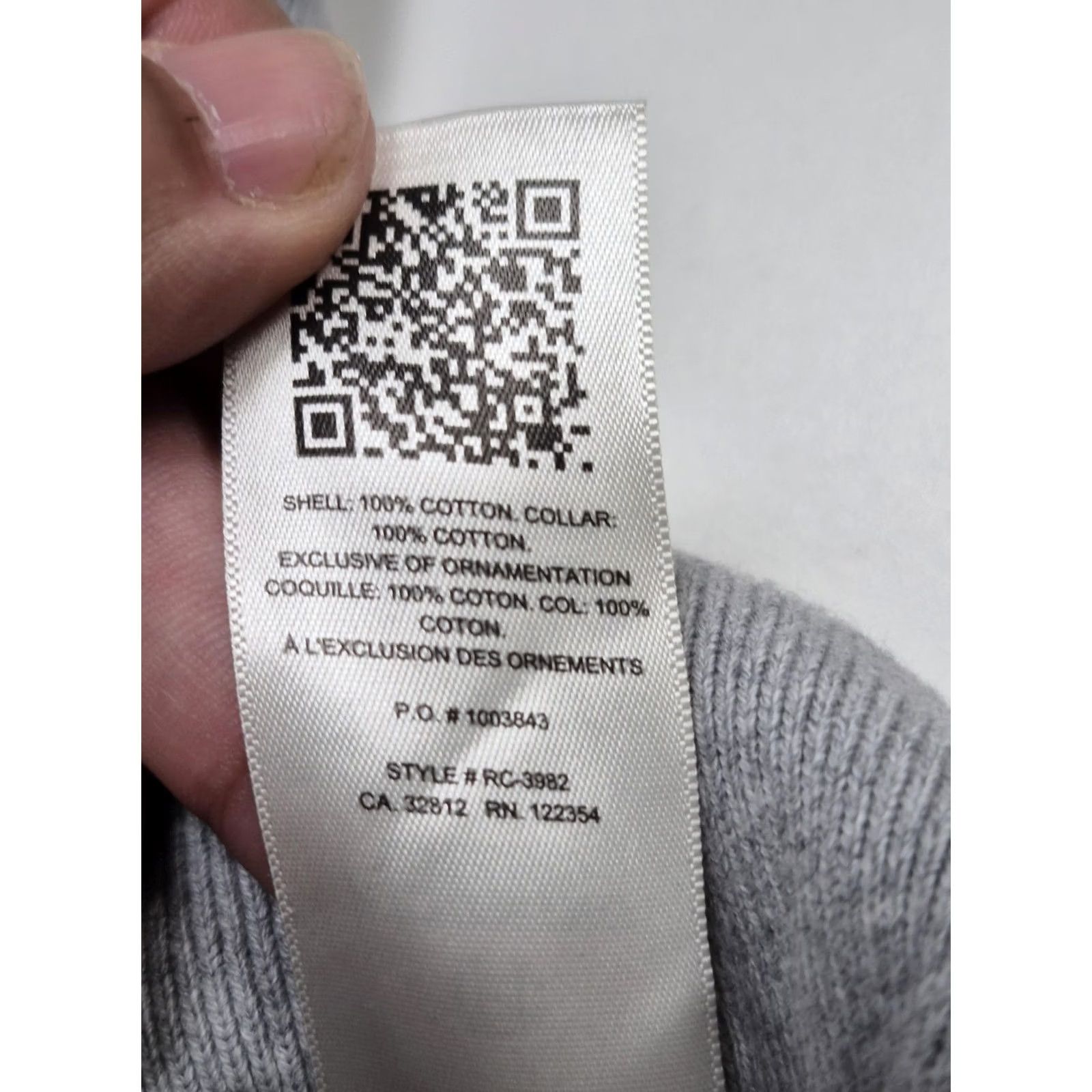 Reigning Champ Reigning Champ Hoodie Mens 2XL Gray Fleece Pullover Kangaroo Pocket Logo Size US XXL / EU 58 / 5 - 4 Thumbnail