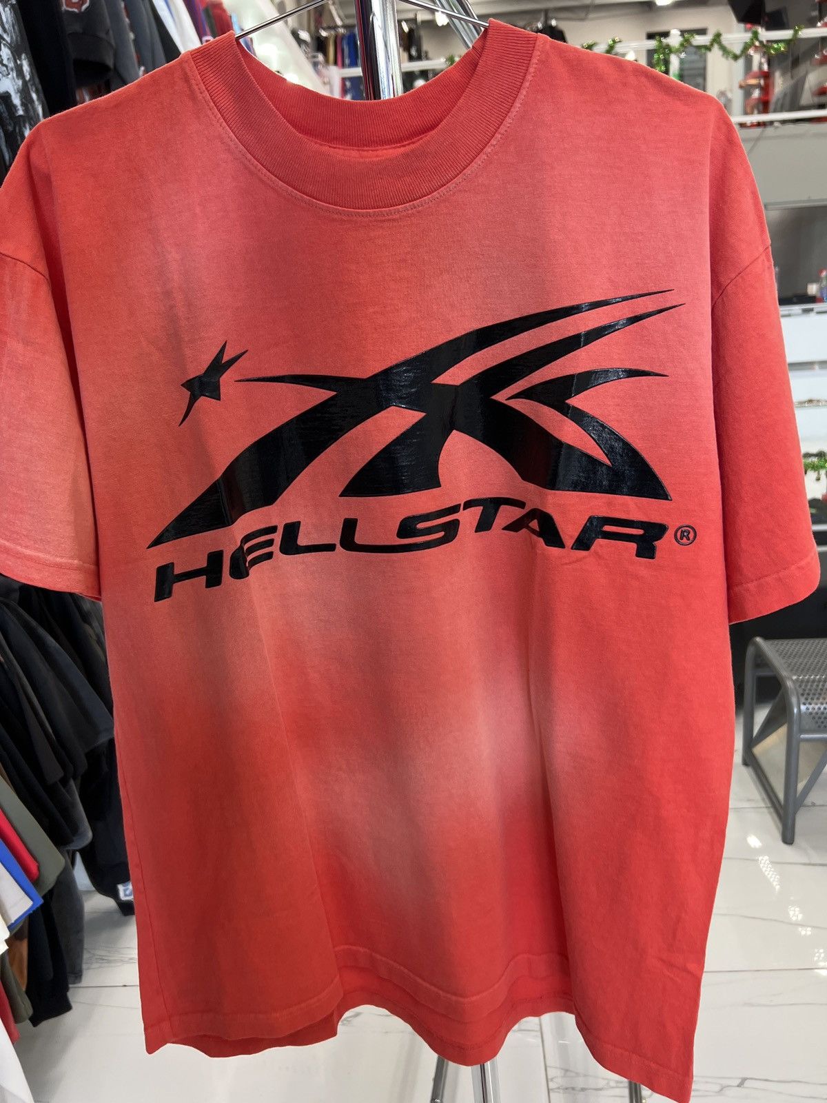 HELLSTAR Sport Logo Gel Tee Red Size US M / EU 48-50 / 2 - 1 Thumbnail