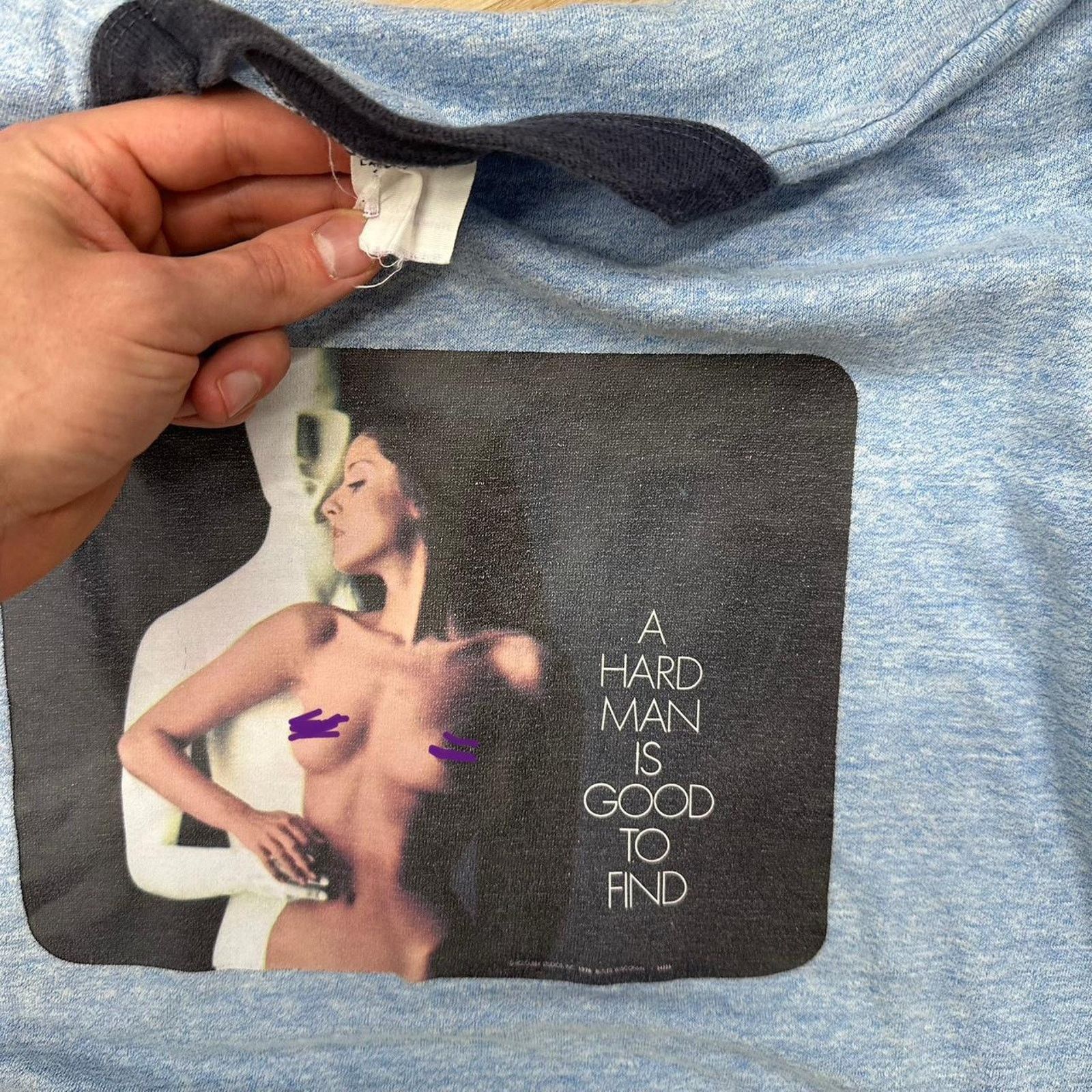 Other Vintage 70s A Hard Man Good Model Fashion NSFW Sex Shirt Size US L / EU 52-54 / 3 - 4 Thumbnail