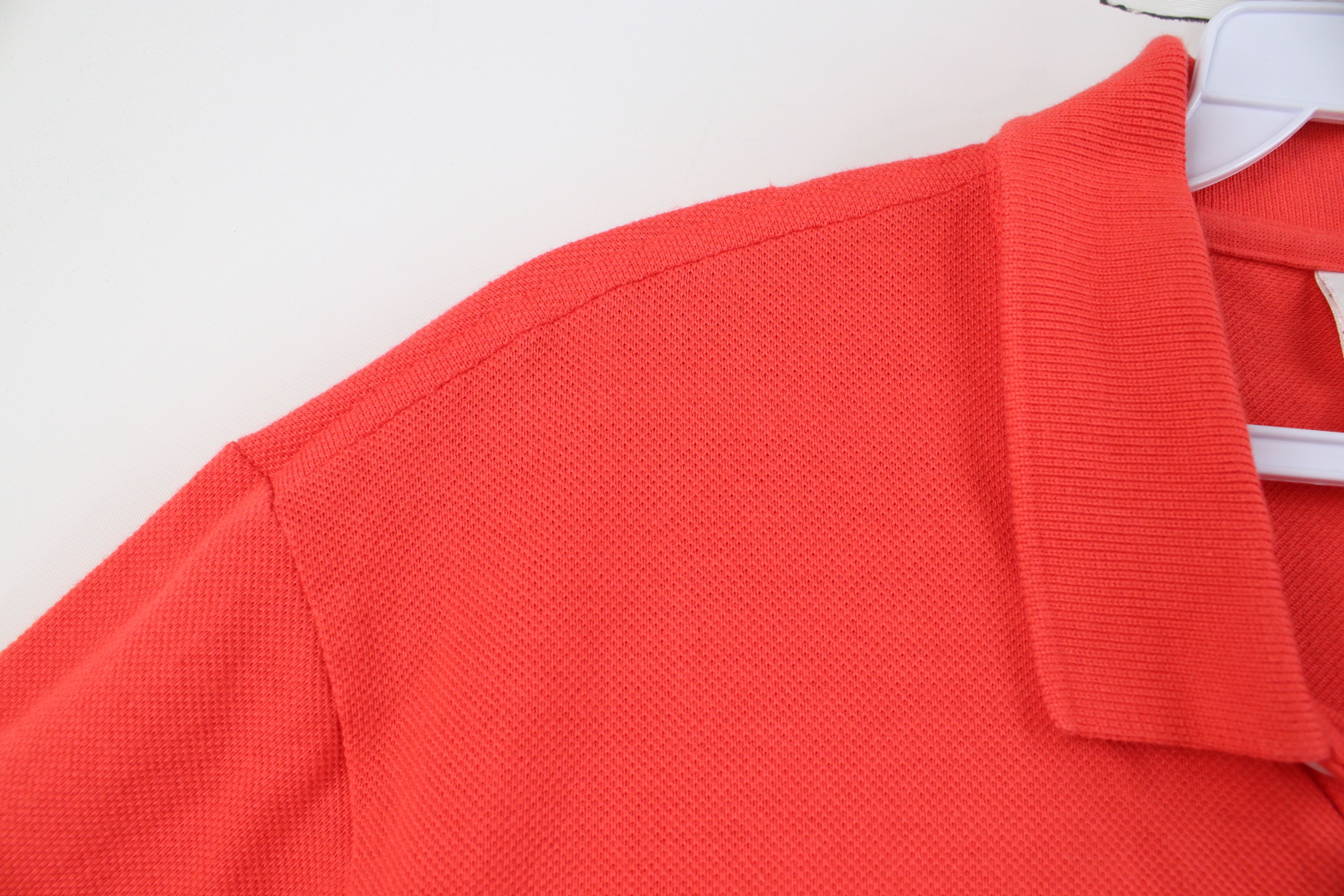 Lacoste Lacoste Live ! Croc Logo Knit Golf POlo Shirt Salmon Pink Size US M / EU 48-50 / 2 - 8 Thumbnail