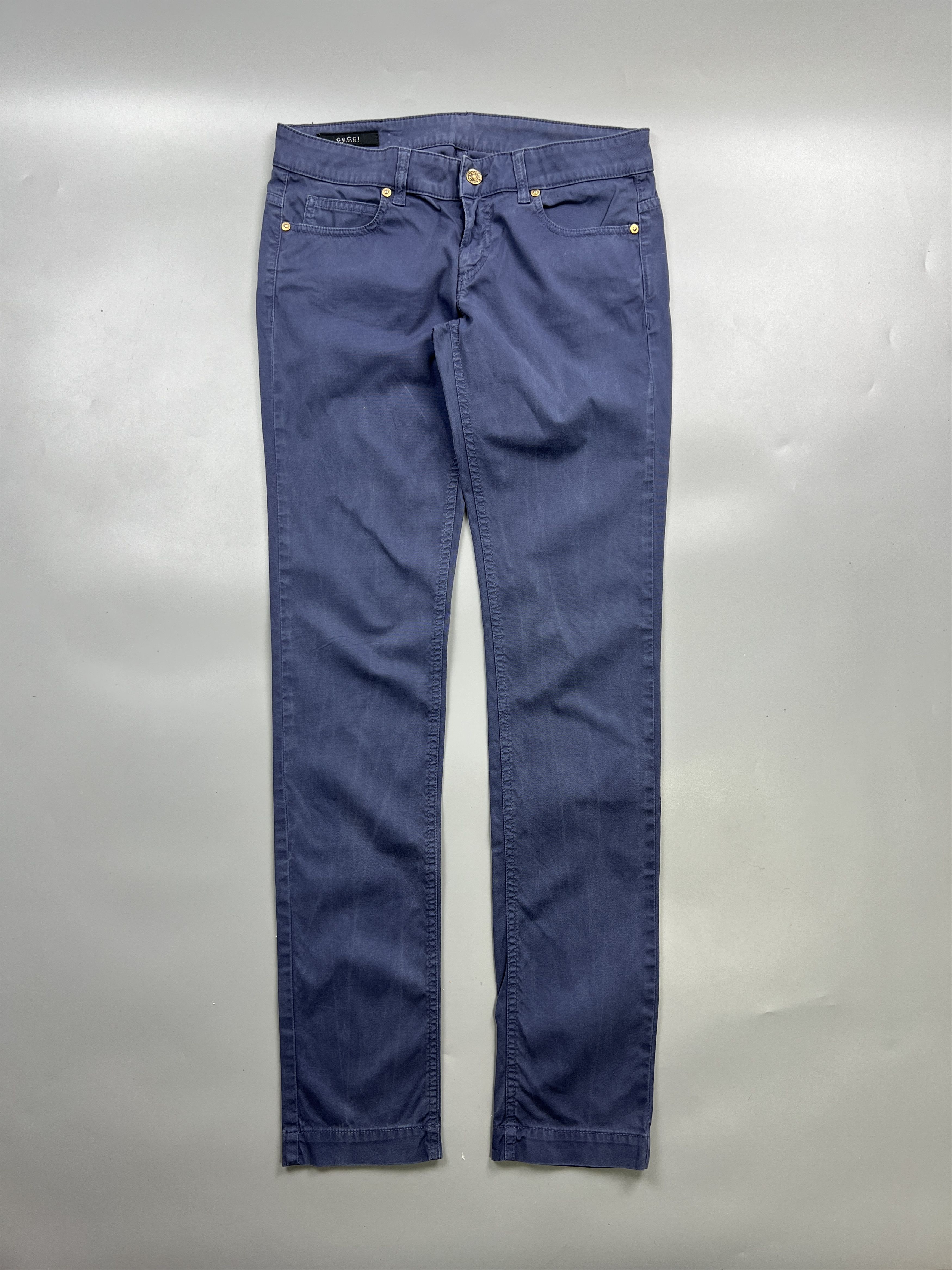 Gucci New Leggings Blue Denim Jeans Pants (Y0863)