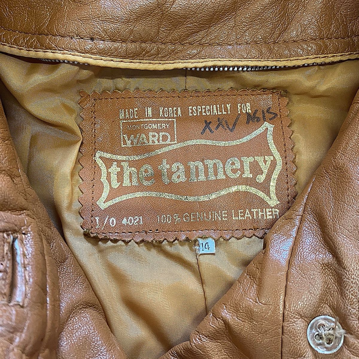 Vintage Vintage 70's Leather Jacket Size US M / EU 48-50 / 2 - 3 Thumbnail