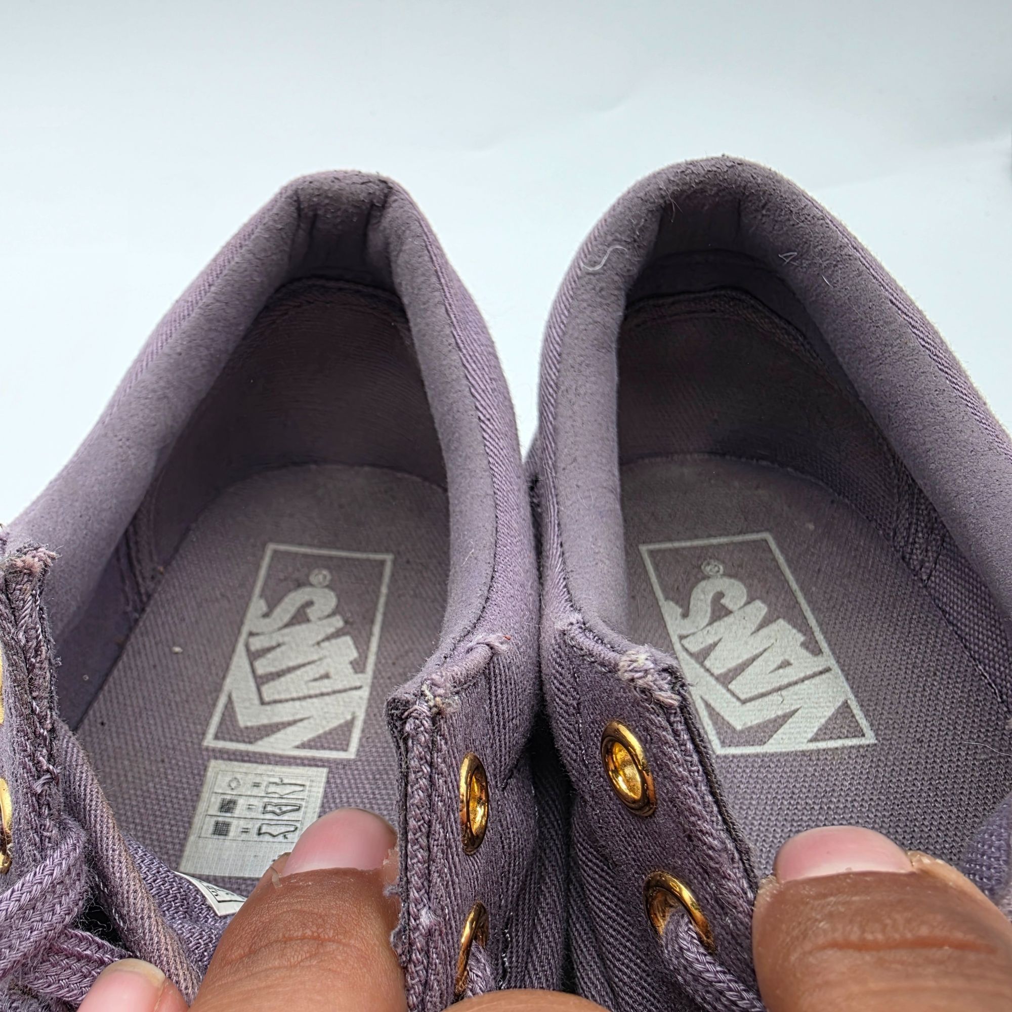 Vans Vans Old Skool Womens 8.5 Purple Gold Casual Sneakers Skate Size US 8.5 / IT 38.5 - 7 Thumbnail