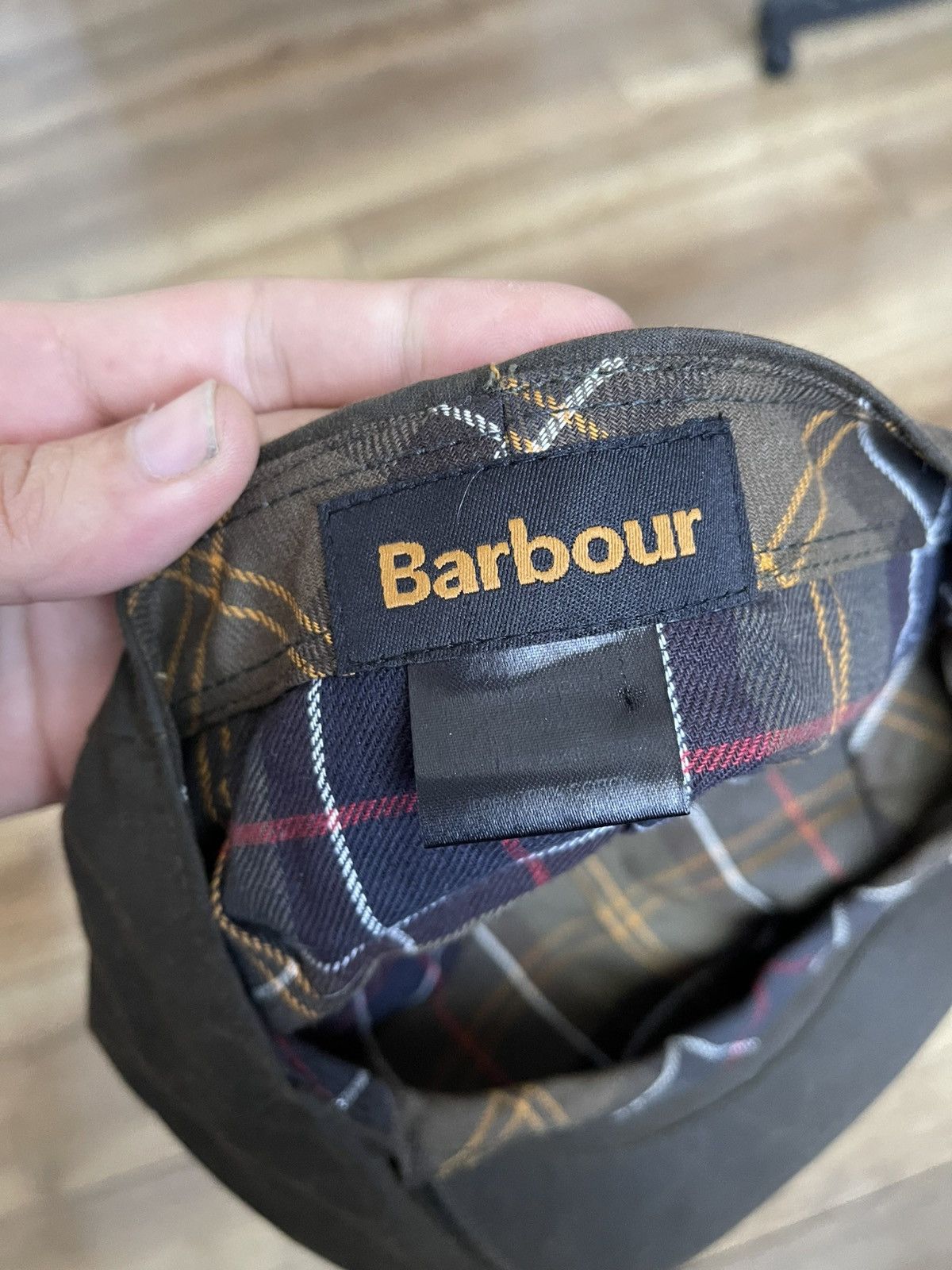 Barbour Barbour Vintage Waxed Wax Flat Cap Hat Size ONE SIZE - 8 Thumbnail