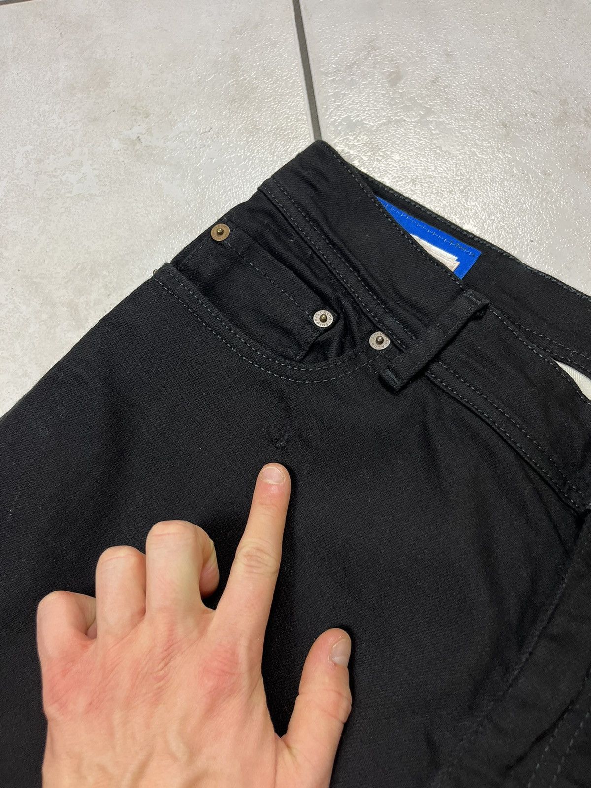 Acne Studios Acne Studios Bla Konst North Stay Black Jeans Denim Pants Size US 32 / EU 48 - 13 Thumbnail