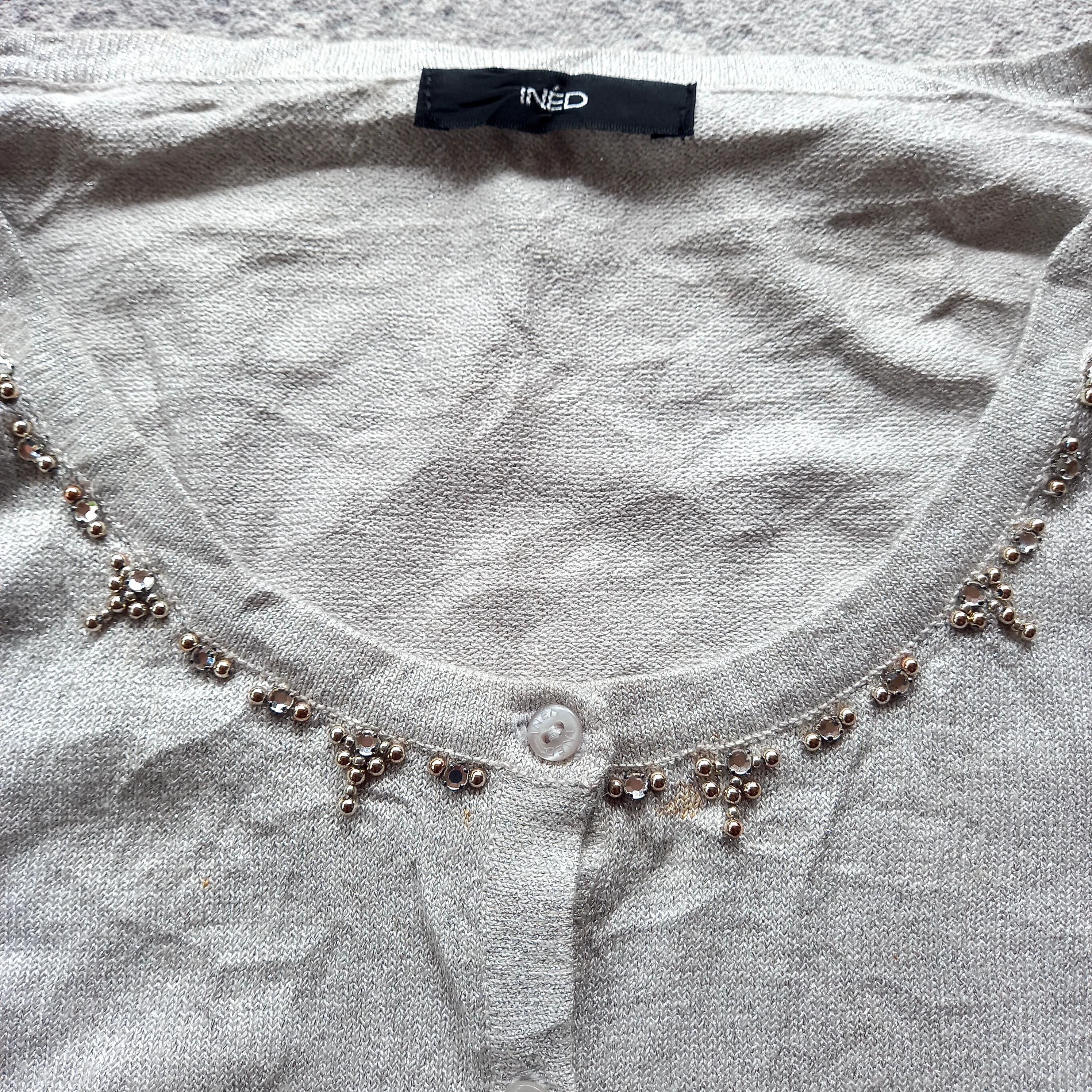 Japanese Brand INED by Yohji Yamamoto Button Up Knit Size S / US 4 / IT 40 - 3 Thumbnail