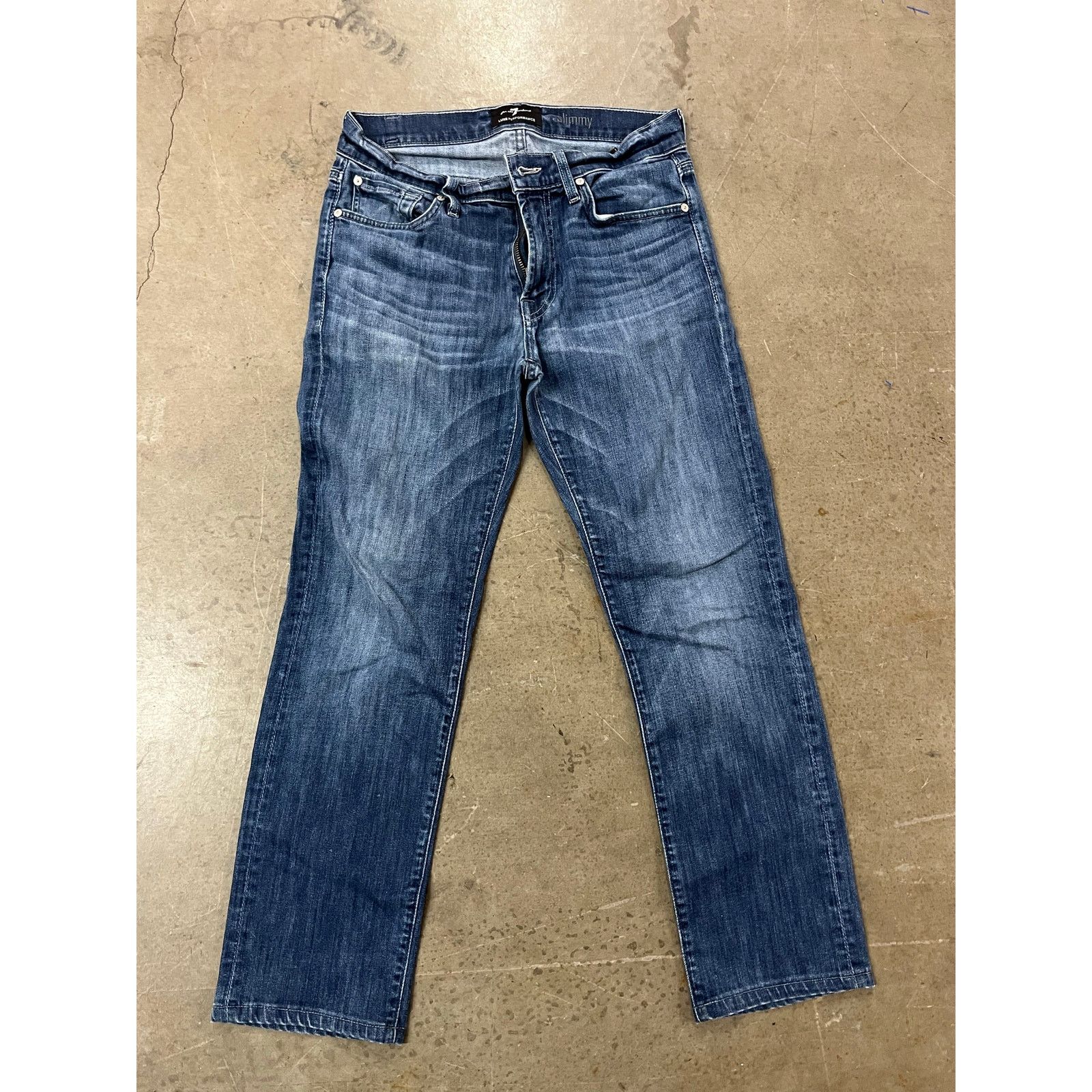 7 For All Mankind 7 For All Mankind - Slimmy / medium wash / 31x 27 Size US 31 - 2 Thumbnail