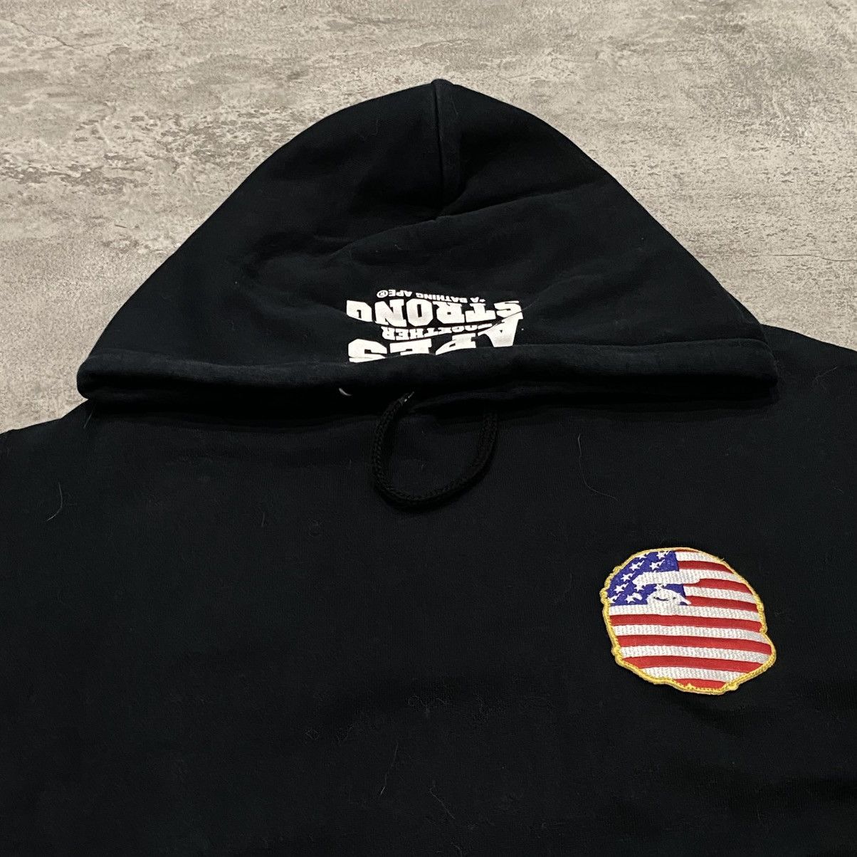 Bape Bape Multi Logo Pullover Black Hoodie Size US L / EU 52-54 / 3 - 2 Thumbnail