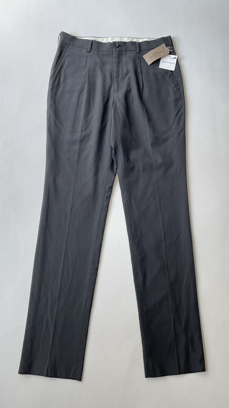 Comme des Garcons Homme Plus A/W 05 Gray Nylon Mesh Trousers Size US 32 / EU 48 - 15 Thumbnail