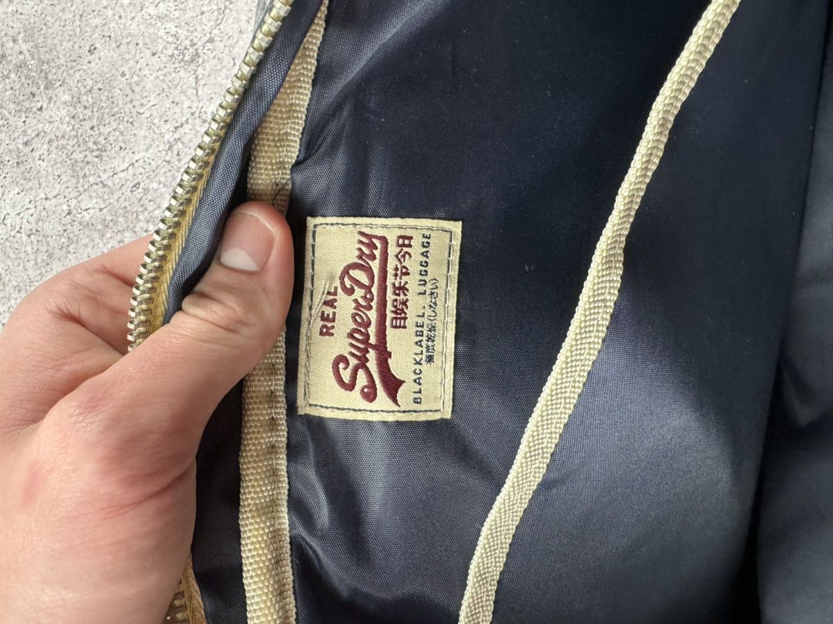 Japanese Brand VINTAGE JAPANESSE SUPERDRY LEATHER EVISU MESSRNGER BAG Size ONE SIZE - 15 Thumbnail