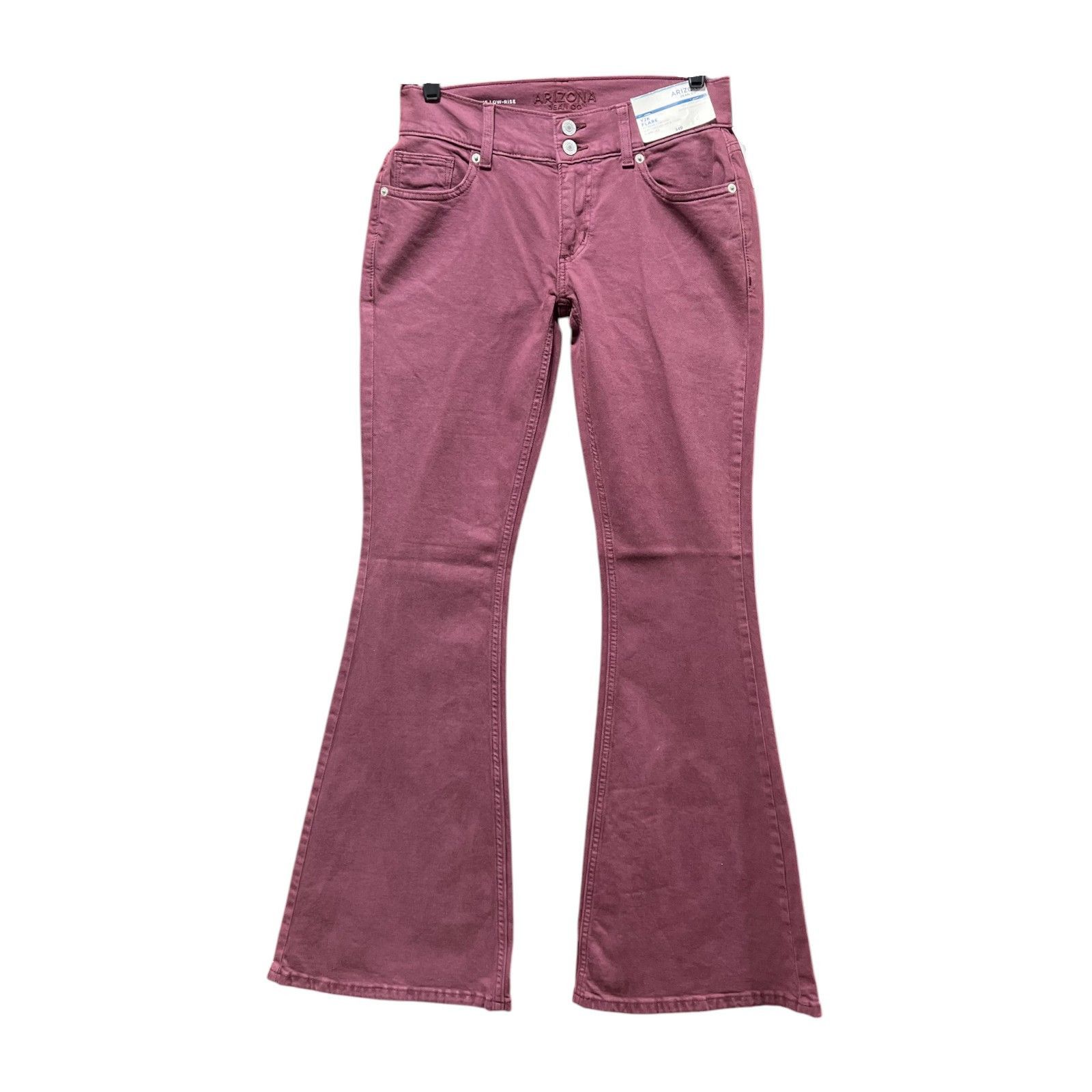 Arizona Jean Co. Arizona - Women's Extreme Low-Rise Slim Fit Flare Pants - Eg Size 28" / US 6 / IT 42 - 1 Thumbnail