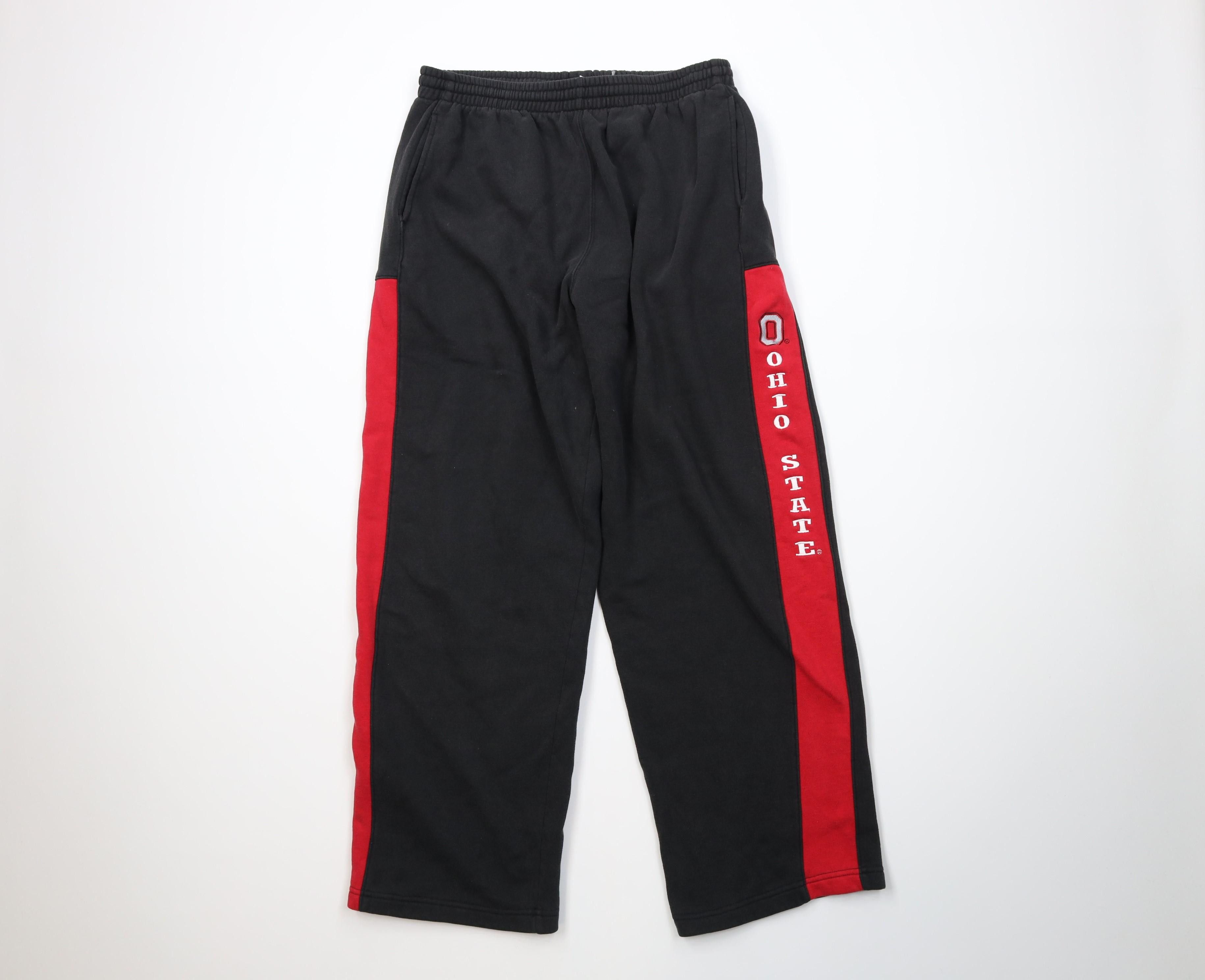 Vintage Vintage 90s Y2K Ohio State University Leg Sweatpants Pants Size US 36 / EU 52 - 1 Thumbnail
