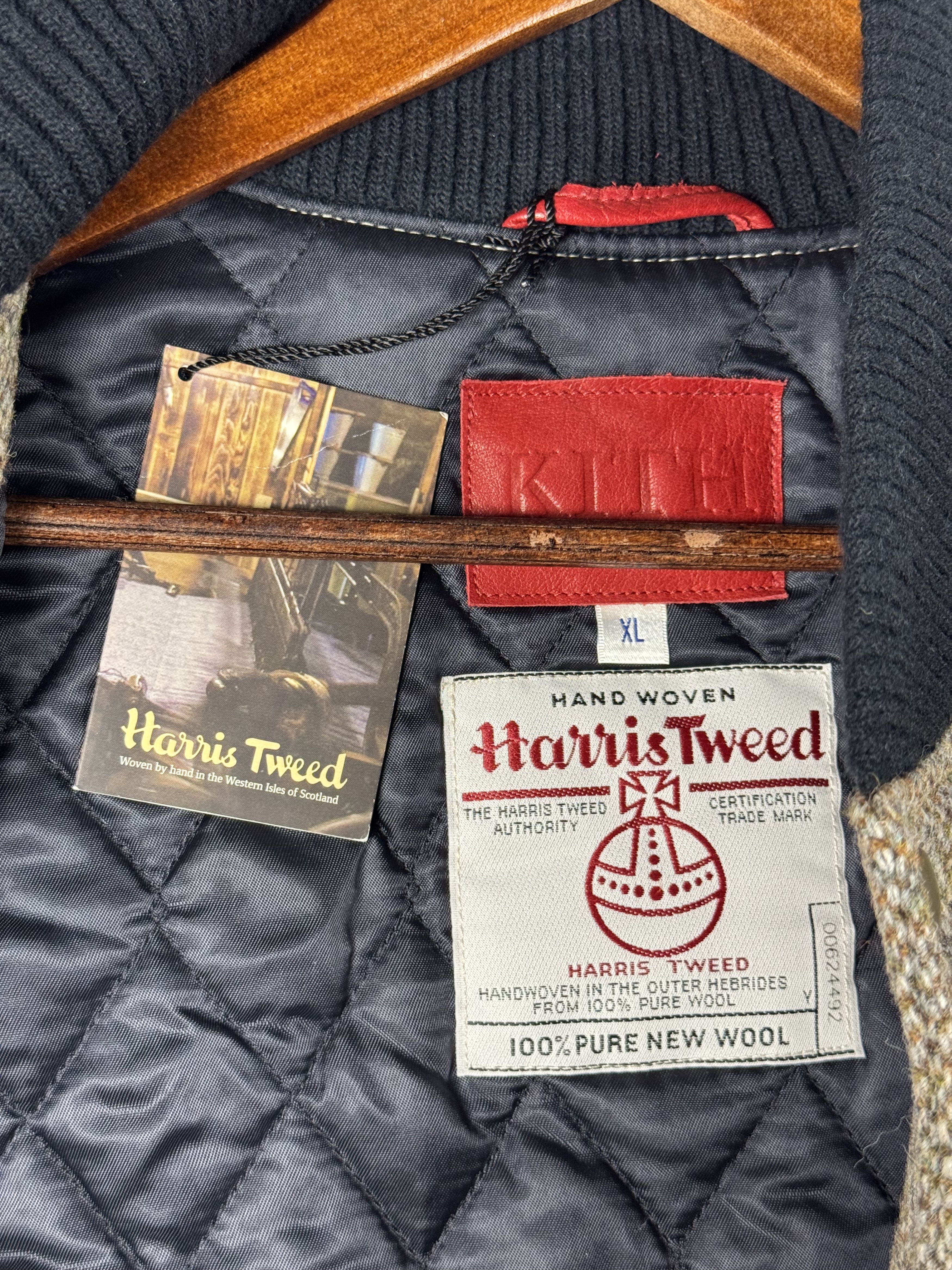 Golden Bear × Kith 2012 Harris Tweed Vest Brown Red Navy Size US L / EU 52-54 / 3 - 7 Thumbnail