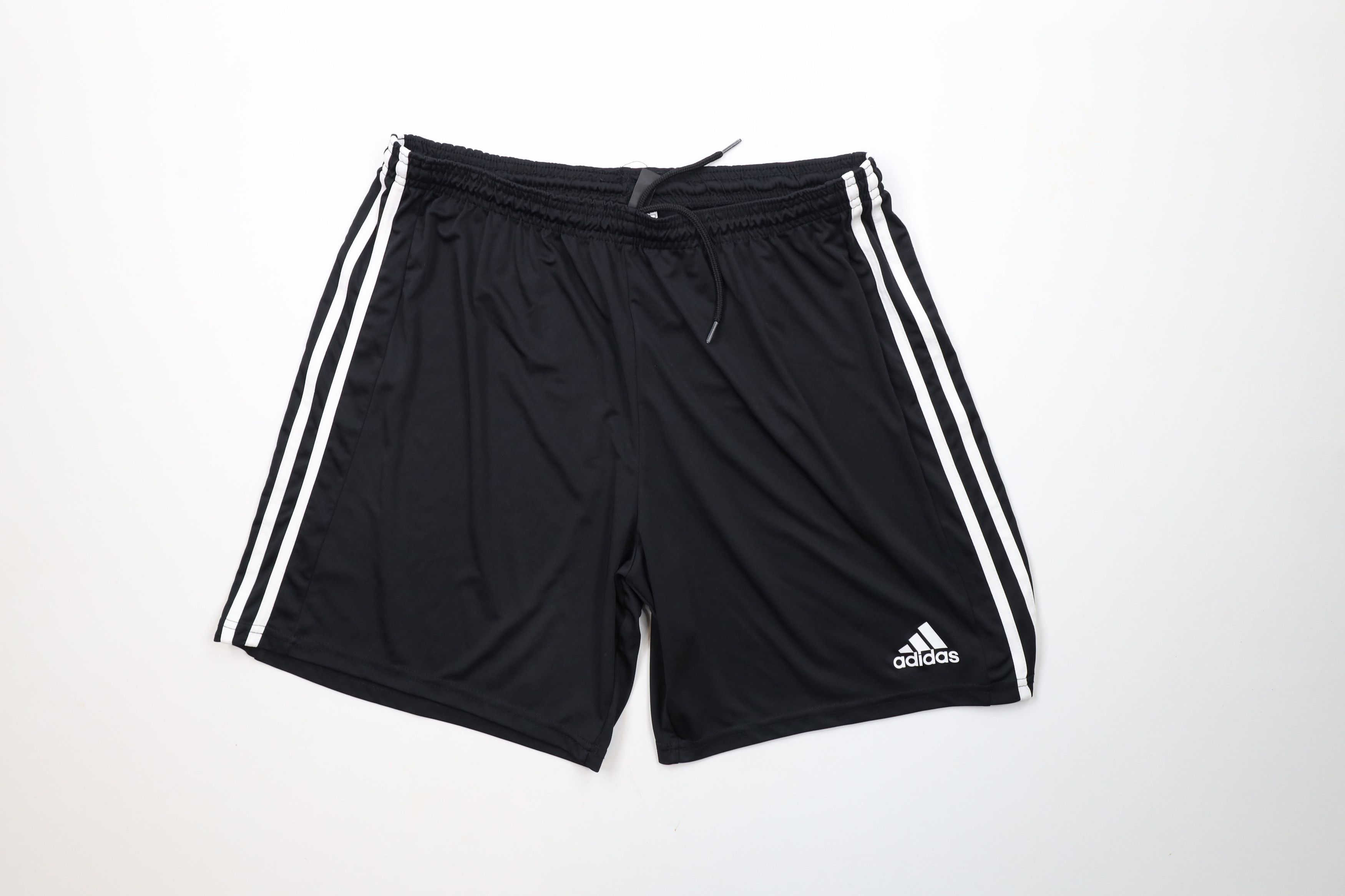Adidas × Vintage Vintage Adidas Above Knee Running Soccer Shorts Black Size US 36 / EU 52 - 1 Thumbnail