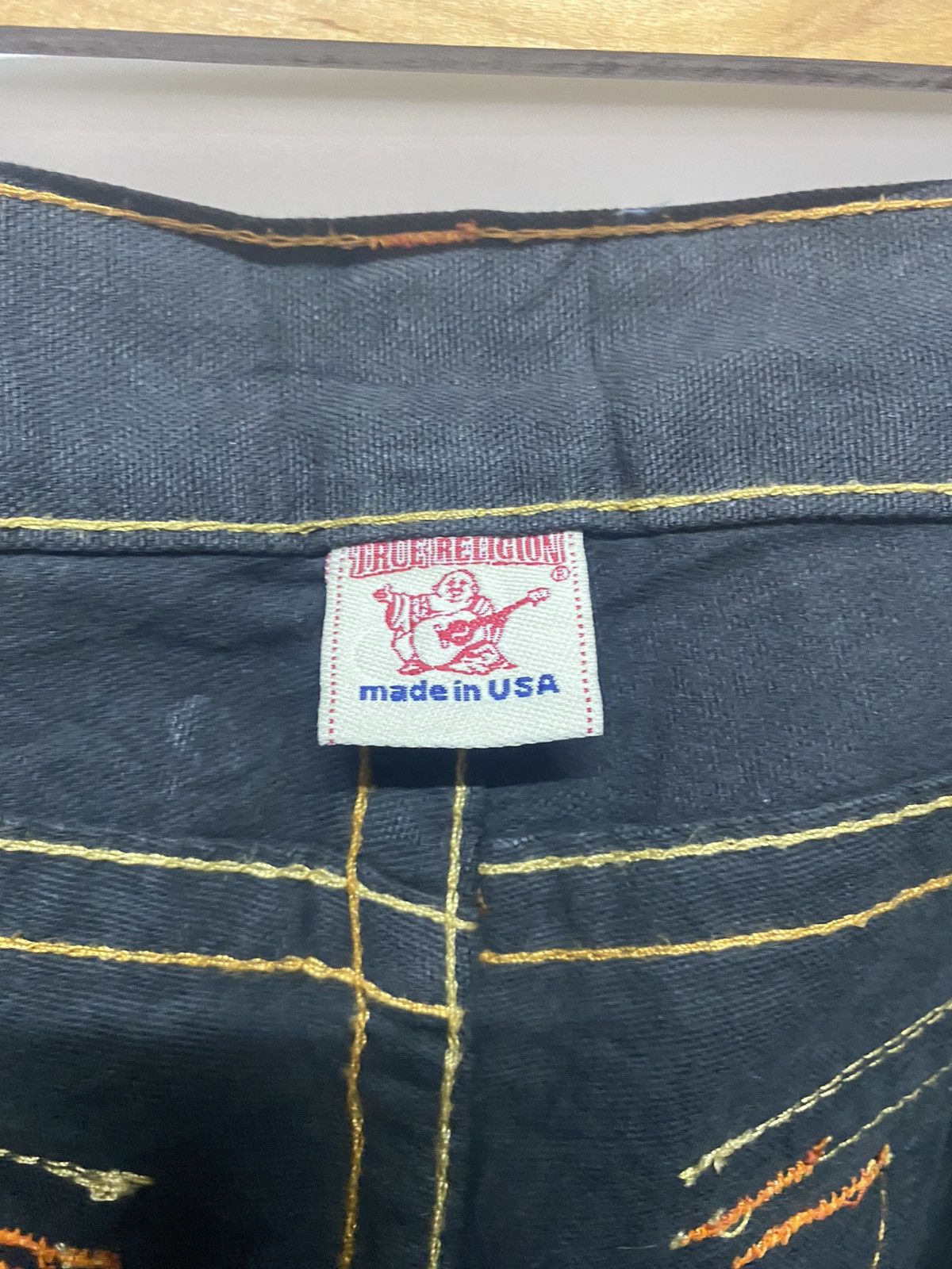 True Religion × Vintage True Religion Joey Denim Jeans Flare Bootcut Size 36" / US 14 / IT 50 - 12 Thumbnail