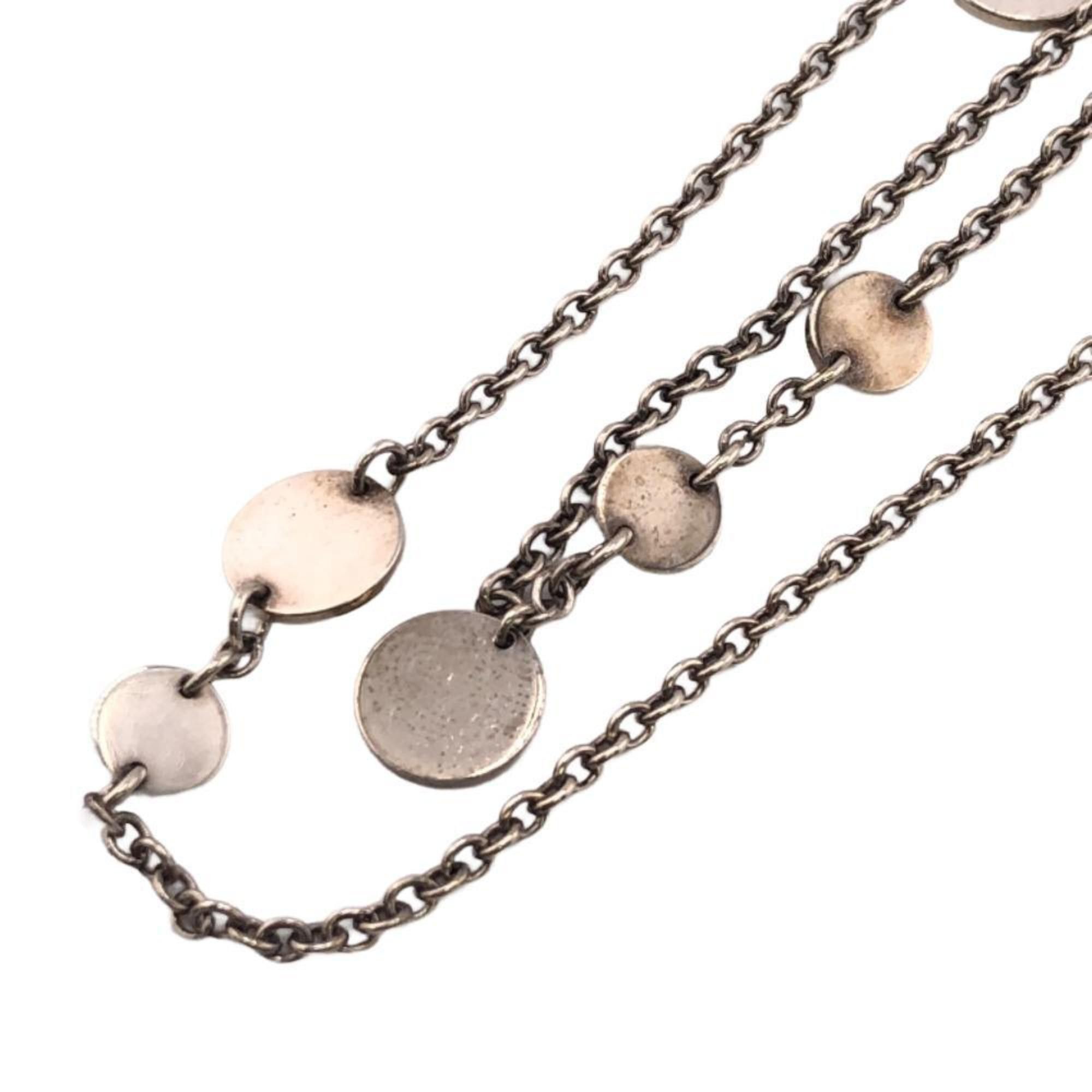 image of Hermes Confetti 925×750 24.2G Necklace Silver Ladies Z0004911, Women's