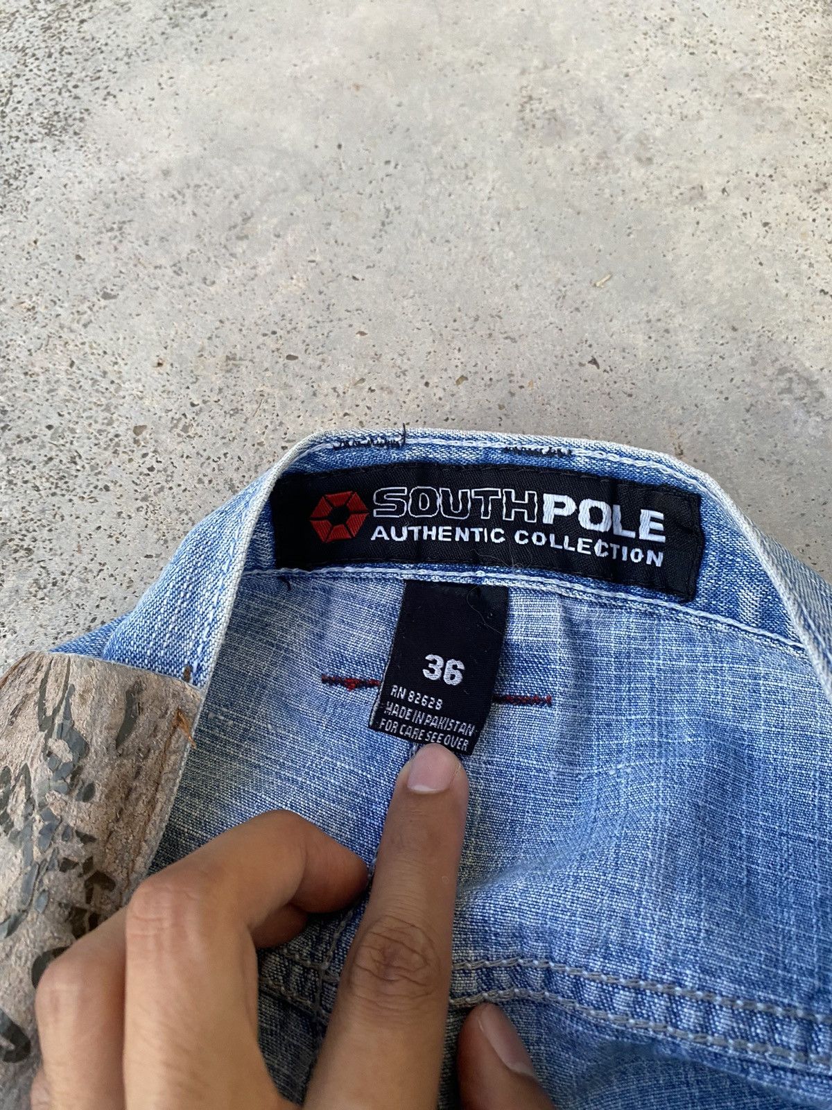 Ecko Unltd. 2000s Southpole Baggy Jeans Double Knee y2k Cargo Size US 36 / EU 52 - 10 Thumbnail