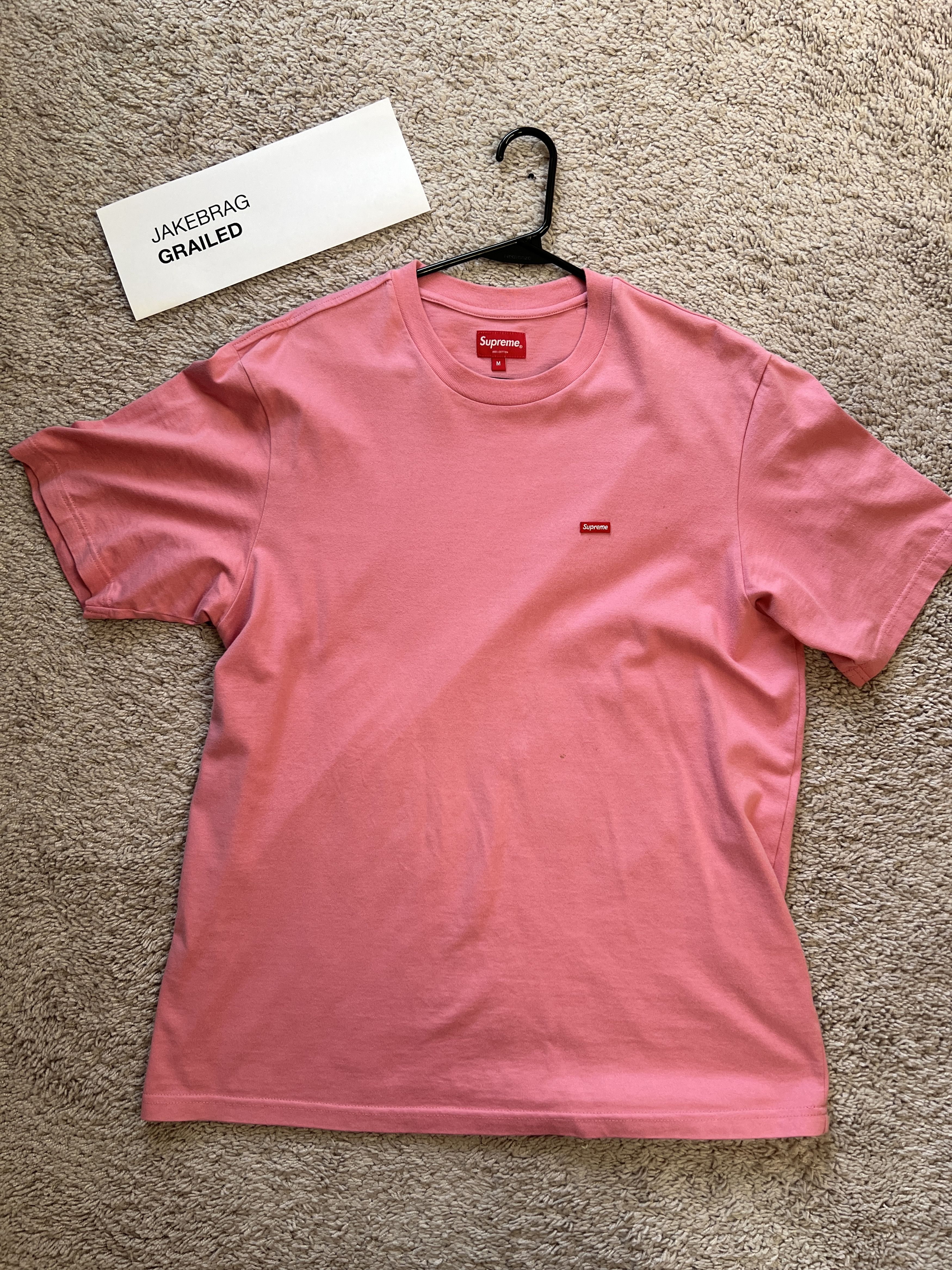 激レア　初期　SUPREME box logo tee ピンク m79321404559_1.jpg?1690293234