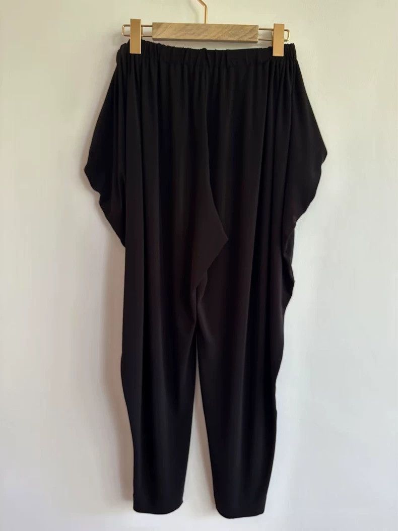Issey Miyake Issey Miyake size:4 black pants Size 30" / US 8 / IT 44 - 3 Thumbnail