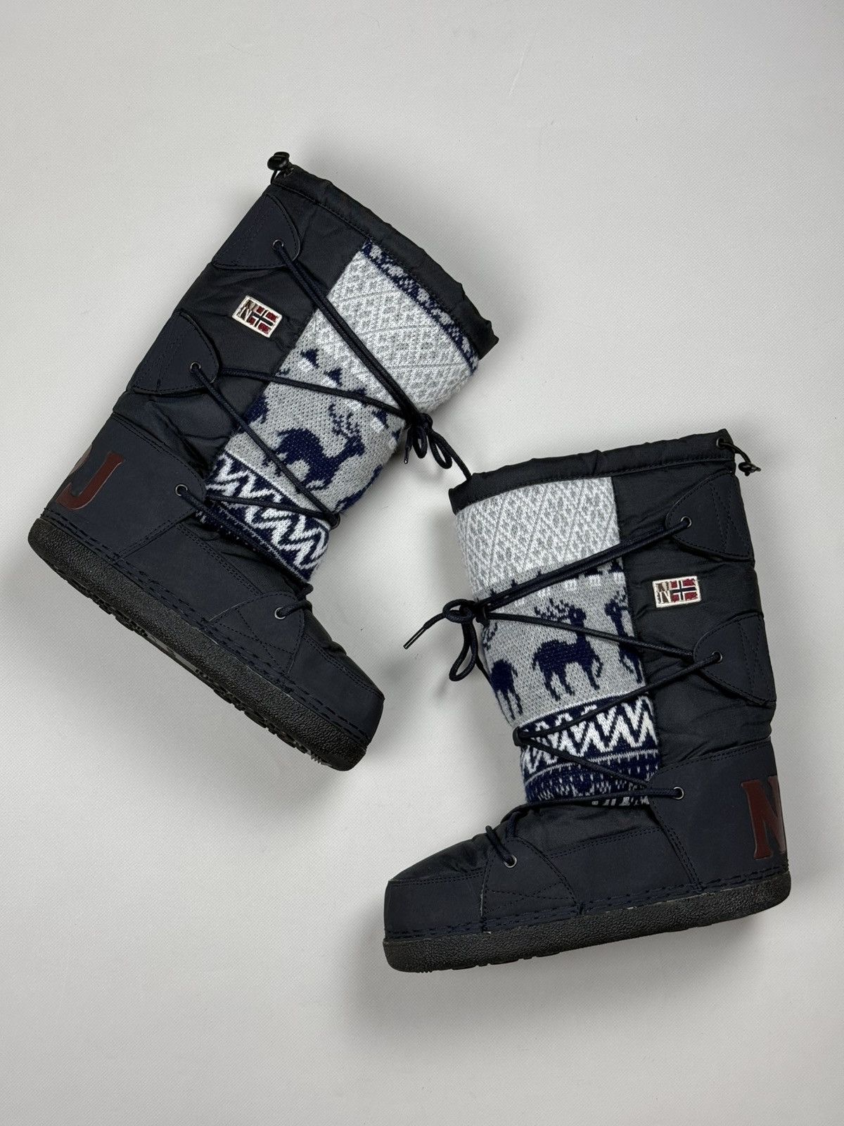 Napapijri Napapijri Outdoor Moon Boot Style Snow Boots Shoes 39 - 40 Size US 9 / IT 39 - 1 Thumbnail