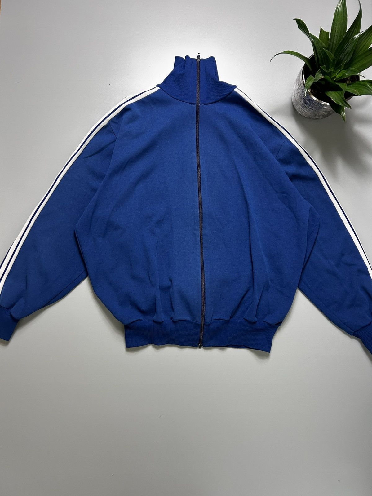 Adidas × Vintage Super rare vintage zip hoodie adidas 70s 60s Size US L / EU 52-54 / 3 - 1 Thumbnail