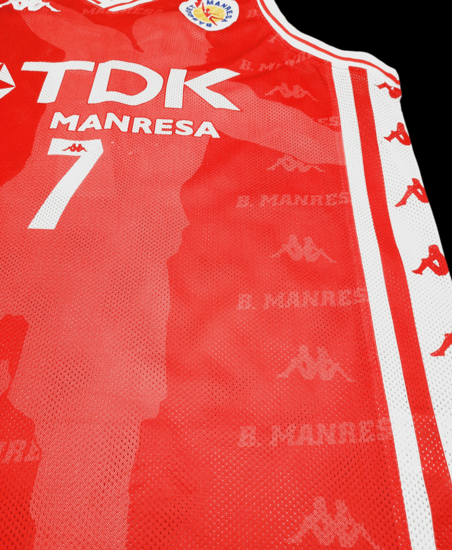 Kappa Vintage Manresa Basketball jersey Size US XL / EU 56 / 4 - 6 Thumbnail