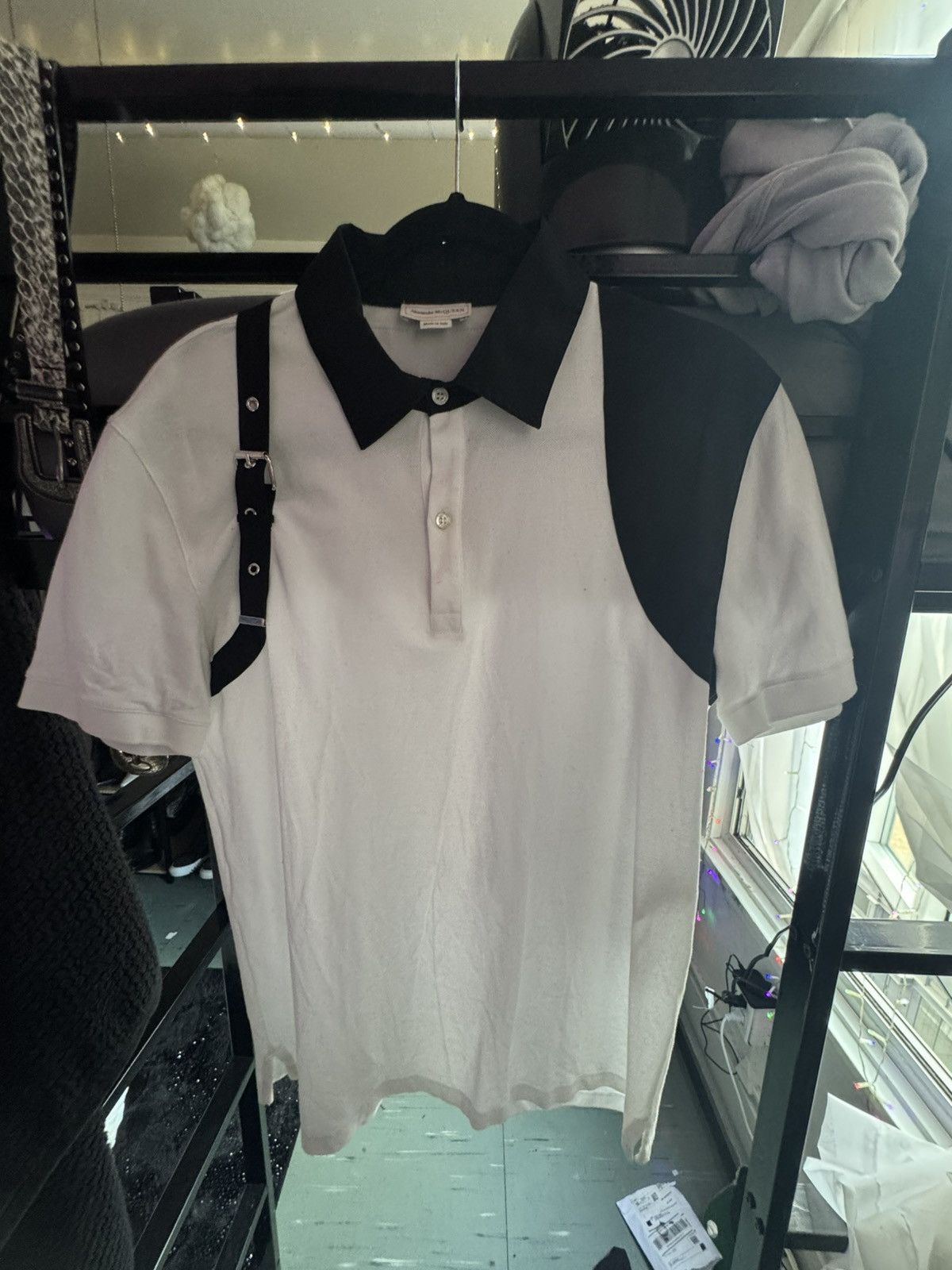 Alexander McQueen Brand new Alexander McQueen “Harness Polo” Size US L / EU 52-54 / 3 - 5 Thumbnail