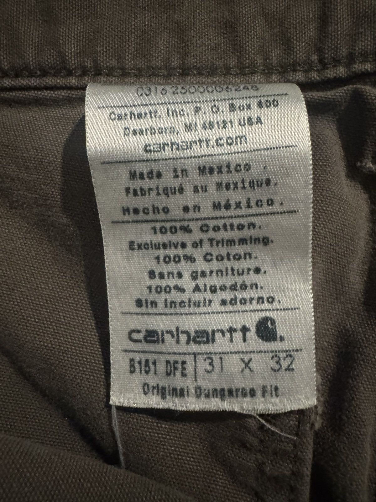 Carhartt Carhartt Brown work pants Size US 30 / EU 46 - 6 Thumbnail