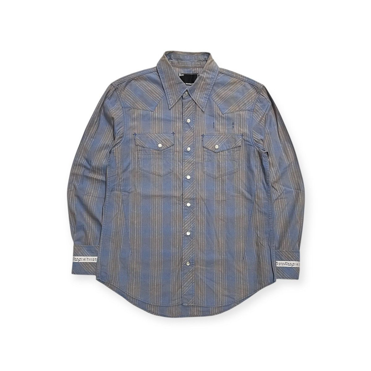 Number (N)ine Musical Note Number Nine Flannel Shirt Size US L / EU 52-54 / 3 - 1 Thumbnail