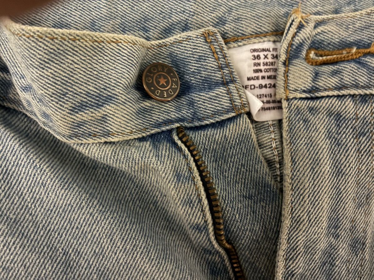 Carhartt × Greg Lauren Luxe Denim Tears ! (jaded denim) Size US 35 - 6 Thumbnail