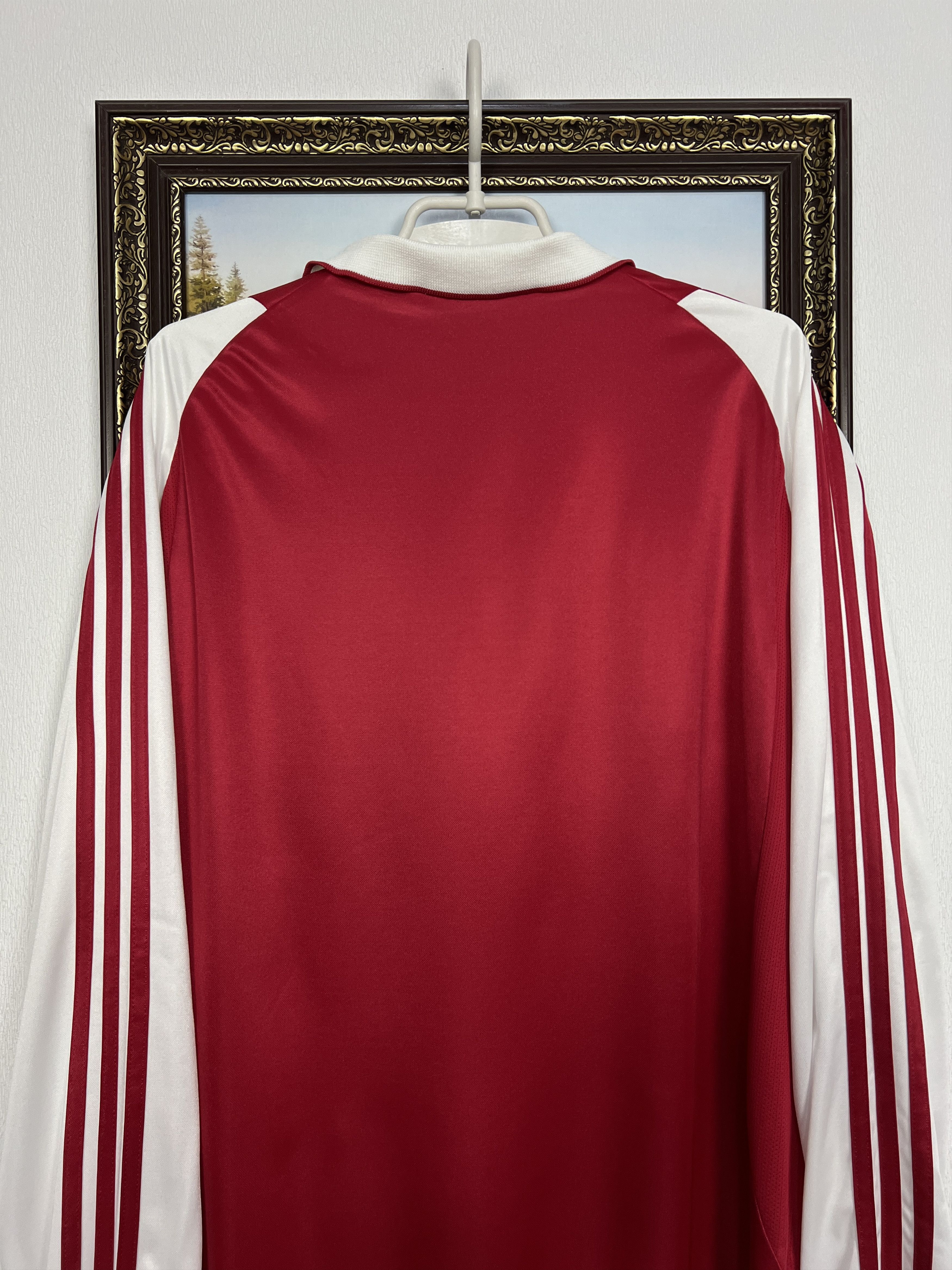 Adidas Bayern Munich football shirt Player Issue Long Sleeve Jersey Size US XL / EU 56 / 4 - 10 Thumbnail
