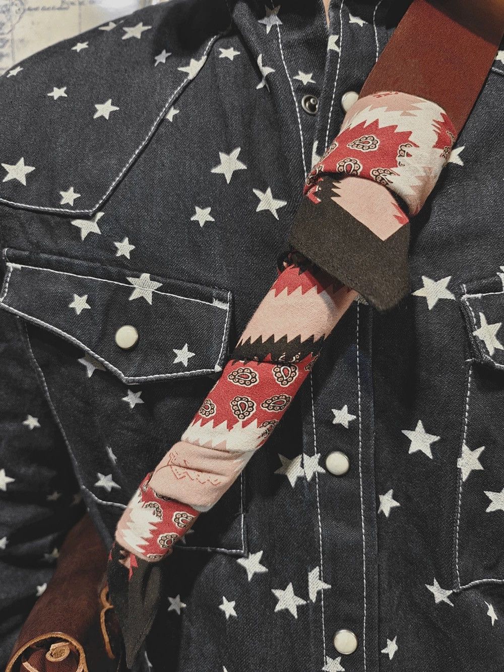 RRL Ralph Lauren PRINT BANDANNA Size ONE SIZE - 4 Thumbnail