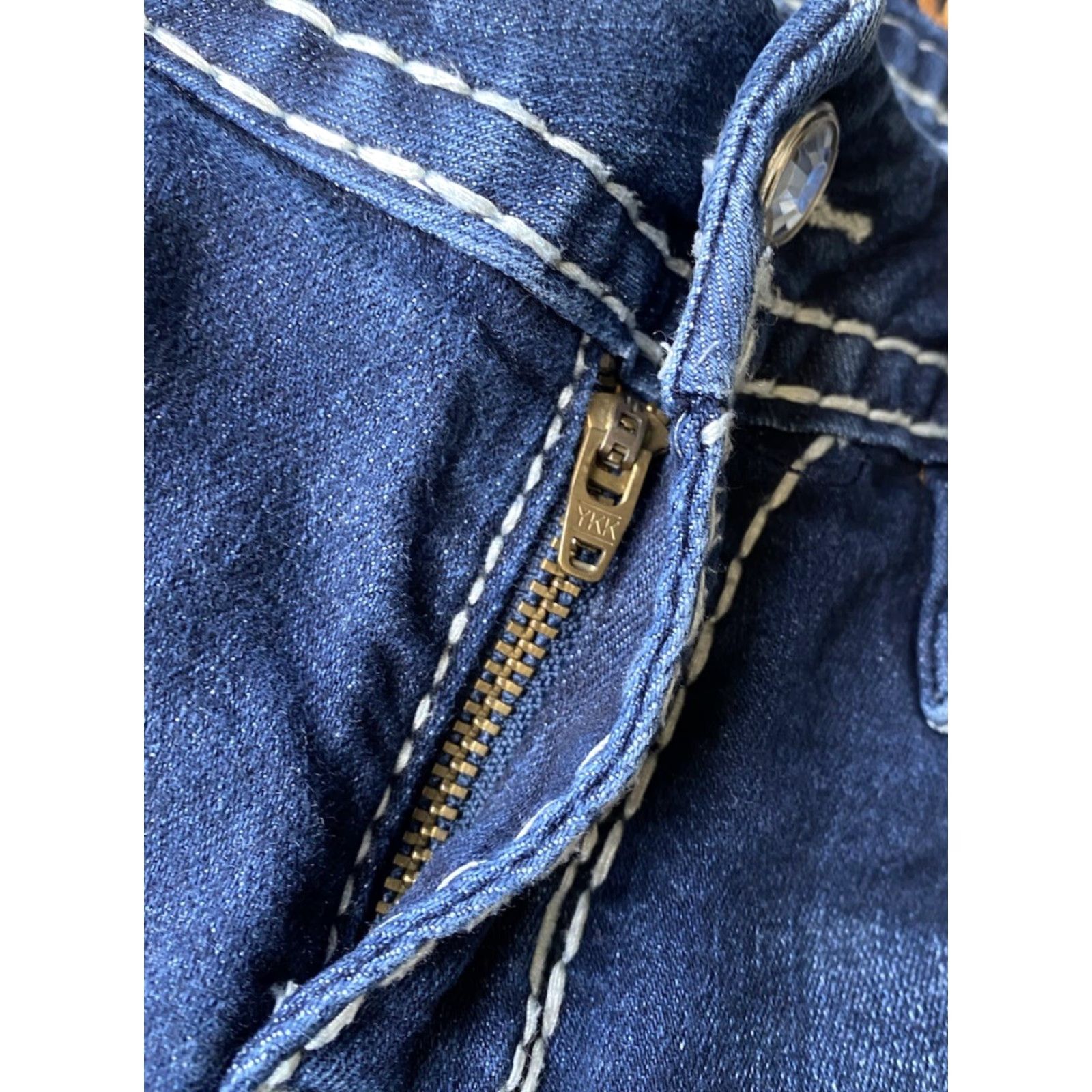 Vintage Rock Revival Jeans Blue Bootcut 28 Women’s Size 28 Regular Bootcut Jeans Women’s Blue Rock Revival Size 28" / US 6 / IT 42 - 5 Thumbnail