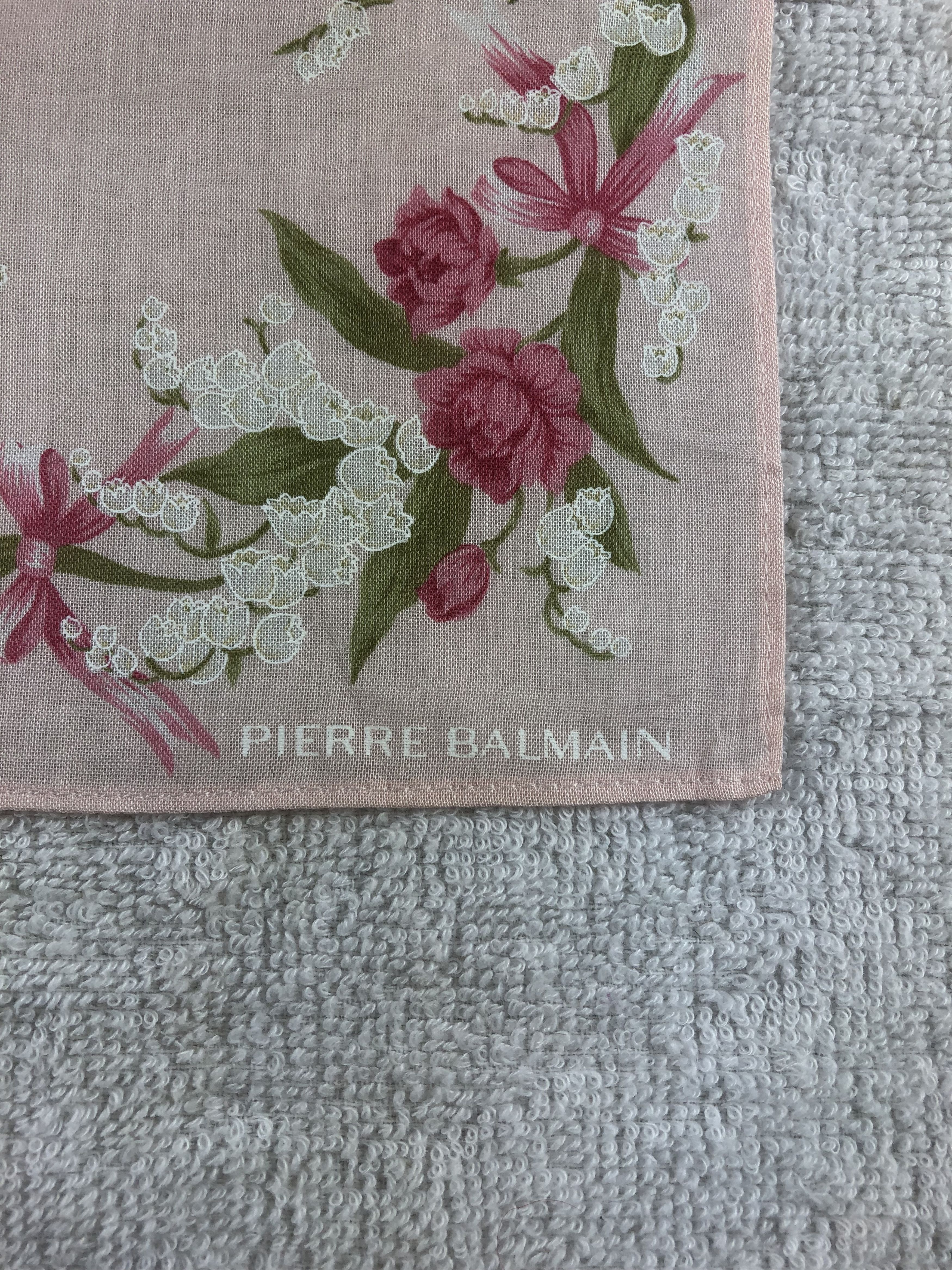 Pierre Balmain × Vintage Pierre Balmain Handkerchief / Bandana / Neckerchief Size ONE SIZE - 5 Thumbnail
