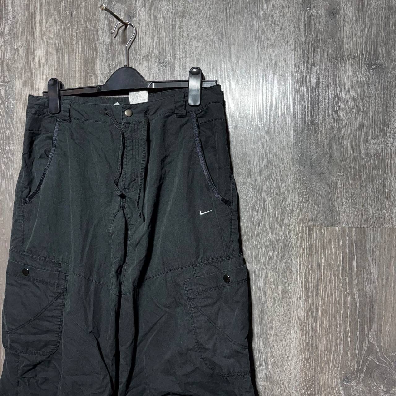 Nike Nike Vintage Cargo Joggers Y2K Rare Women Baggy Jeans Size US 34 / EU 50 - 2 Thumbnail