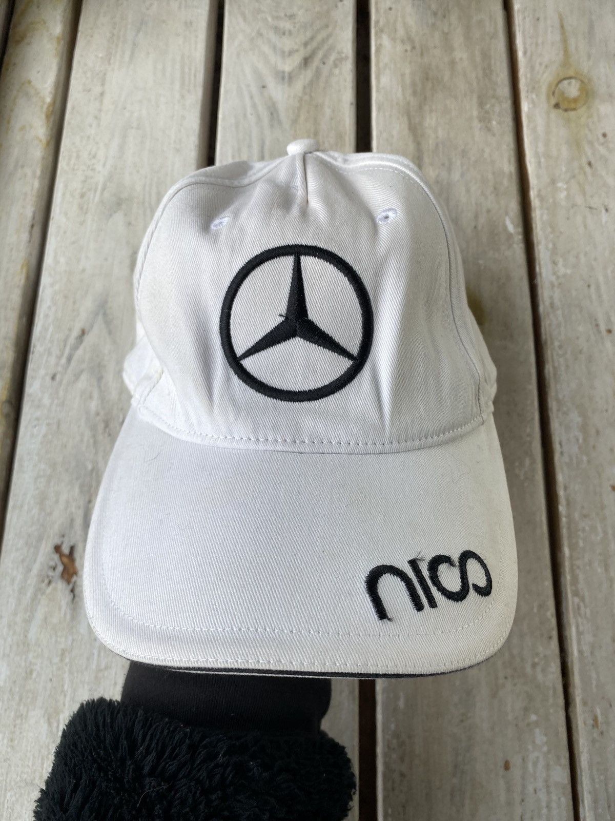 Mercedes-Benz × Vintage Vintage 00s Mercedes Benz Petronas AMG Racing F1 Cap Hat Size ONE SIZE - 2 Thumbnail