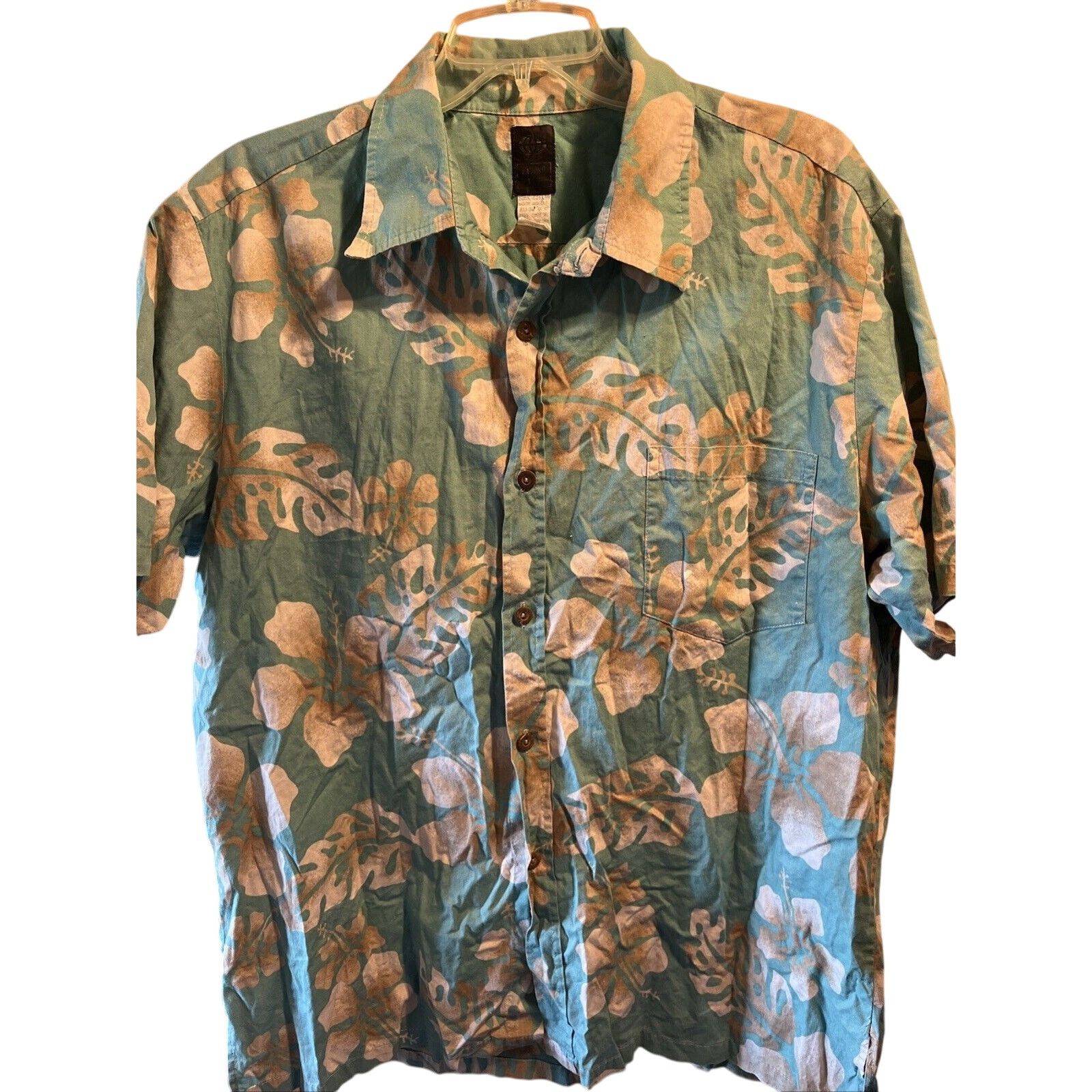 Other VTG Moana Co Men’s XXL Blue Floral Button SS Hawaiian Shirt Size US XXL / EU 58 / 5 - 1 Thumbnail