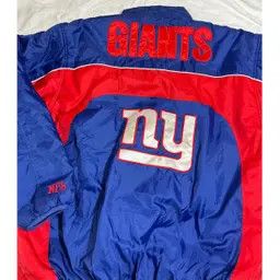 NFL Vintage 1990s NFL Varsity Jacket Double Sided New York Size US M / EU 48-50 / 2 - 3 Thumbnail