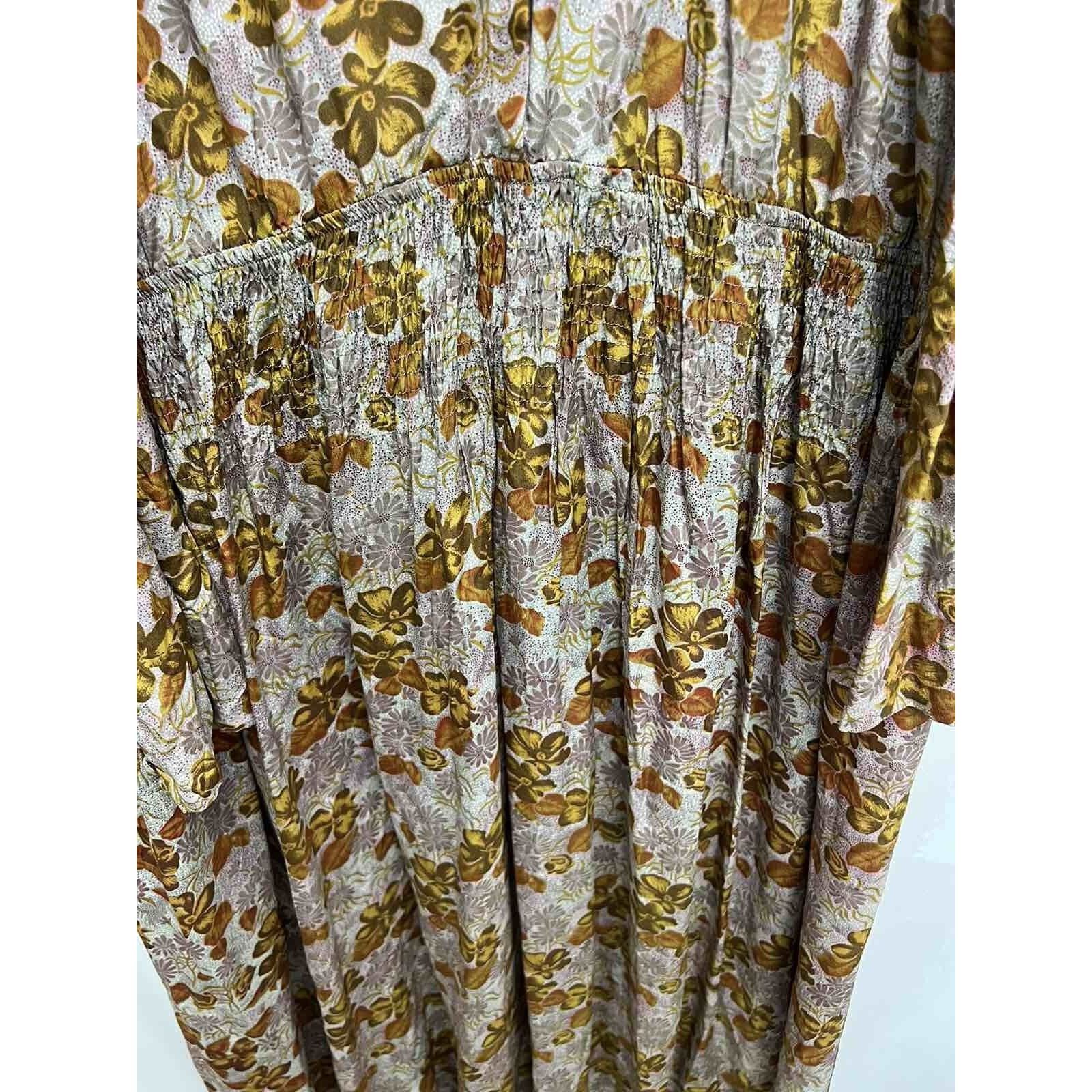 Vintage Francoise Floral Vintage Fall Cottage Prairie Size L A000662 Size L / US 10 / IT 46 - 14 Thumbnail