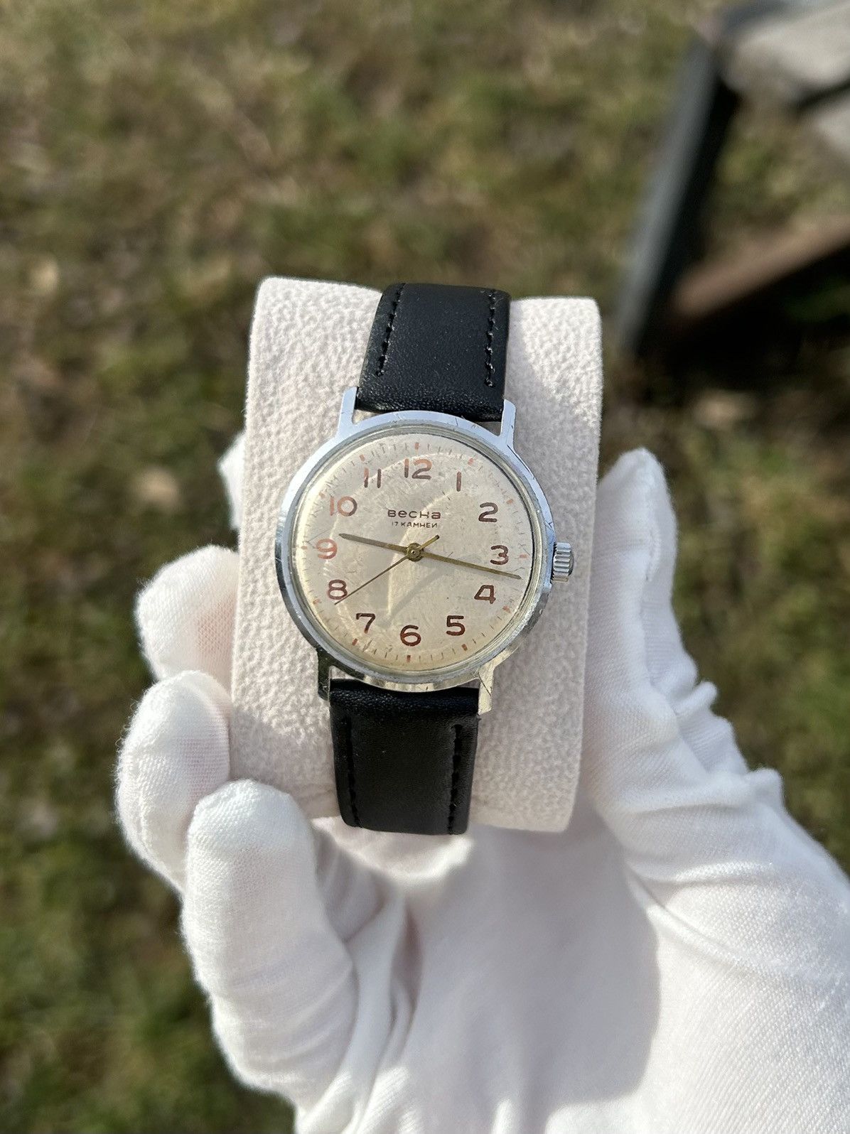 Vintage Vintage Vesna Watch USSR Soviet Mechanical Authentic 1970s Size ONE SIZE - 9 Thumbnail