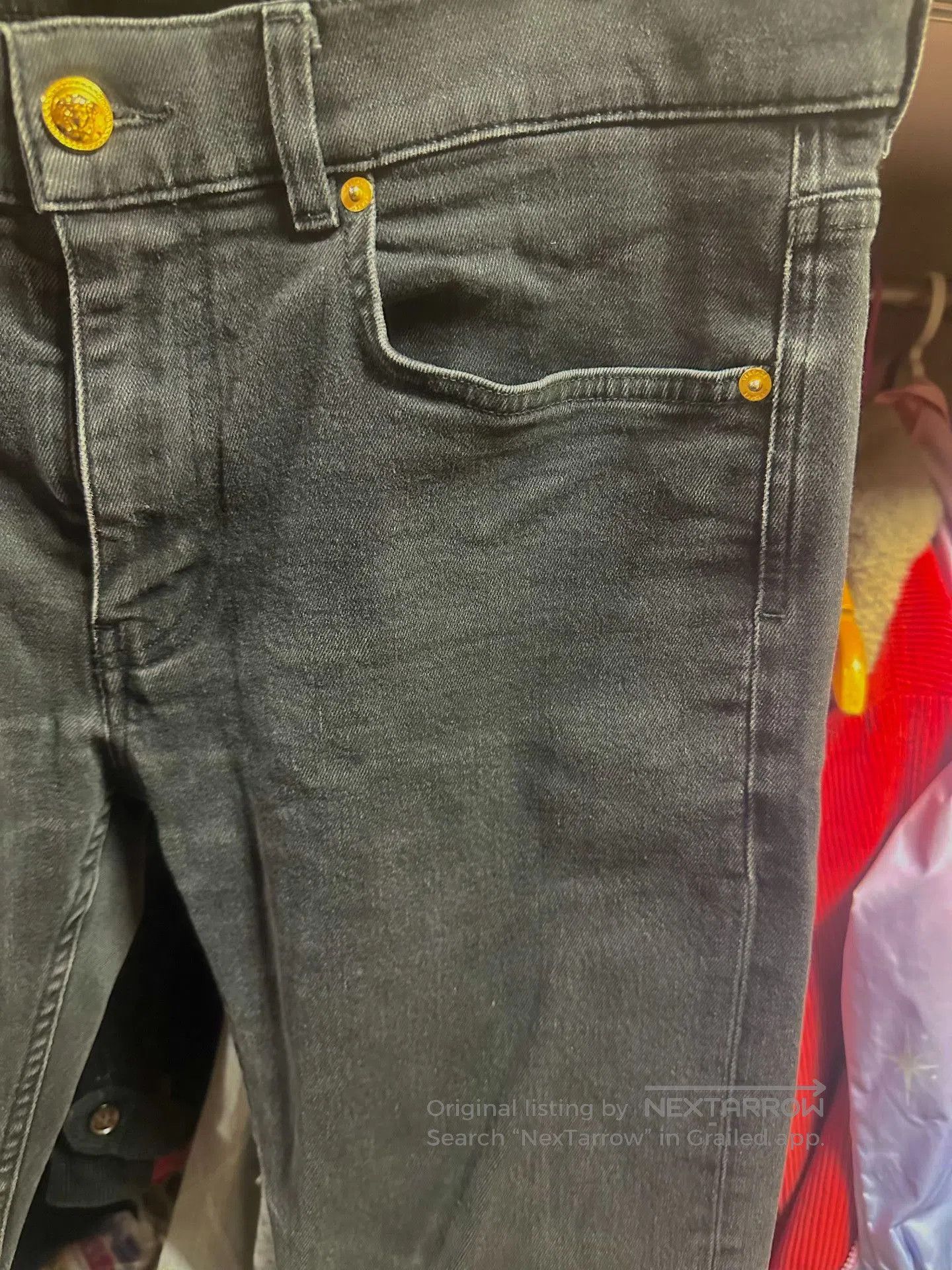 Versace Versace High-End Show Jeans. Size US 36 / EU 52 - 5 Thumbnail