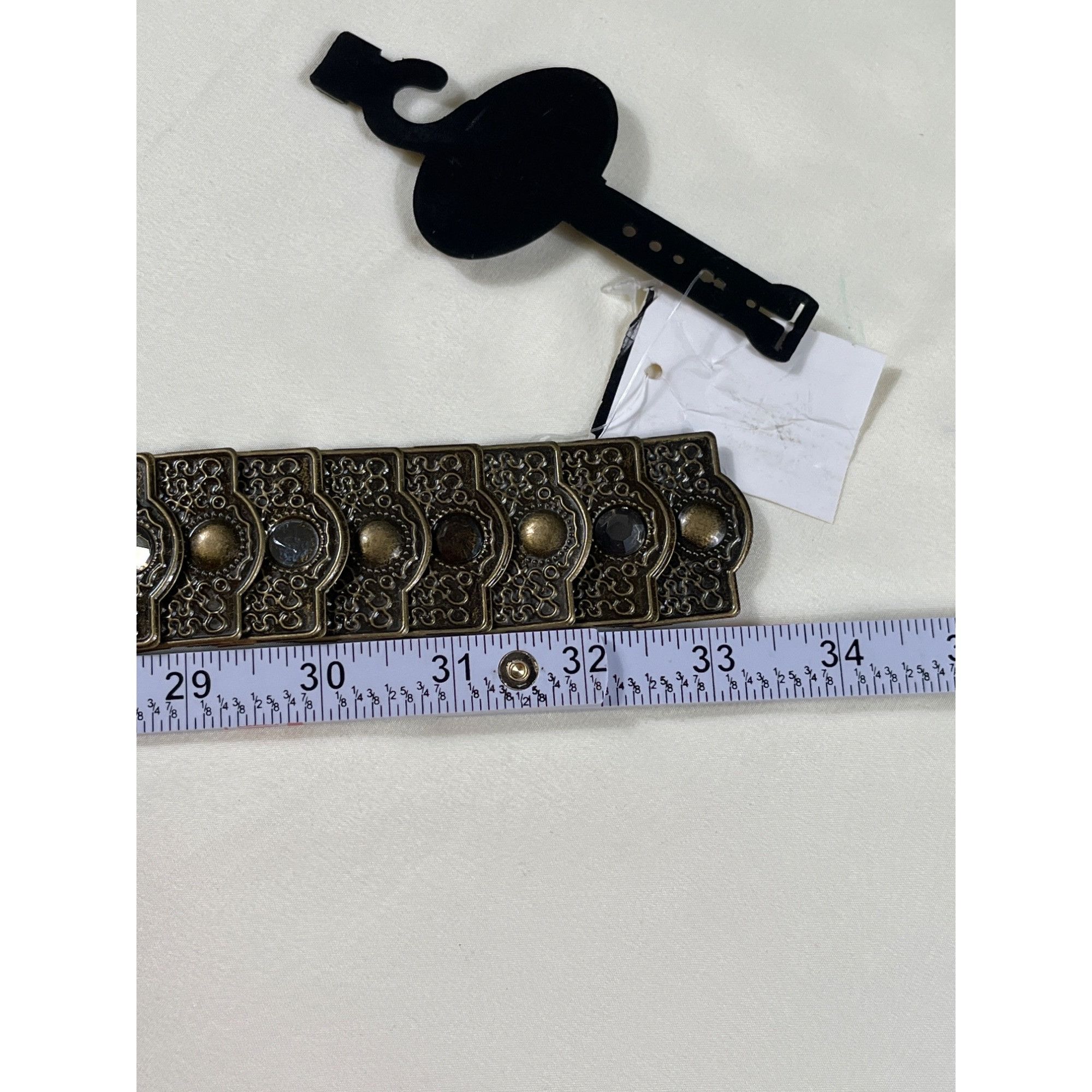 Steve Madden Steve Madden SKU 7678 Womens Antique Style Metal and Elasti Size ONE SIZE - 11 Thumbnail