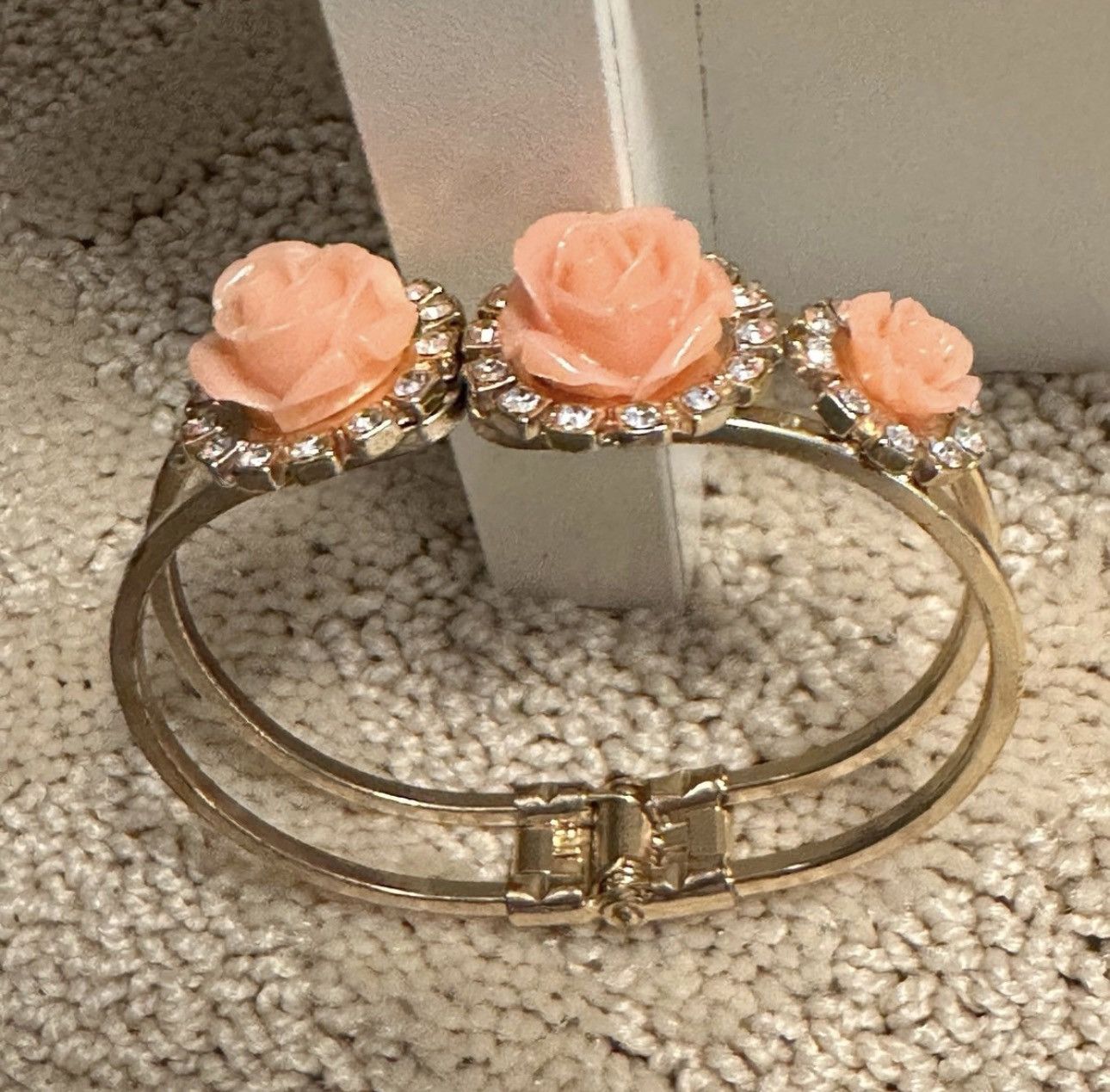 Other Pink Flower Bracelet Size ONE SIZE - 1 Thumbnail