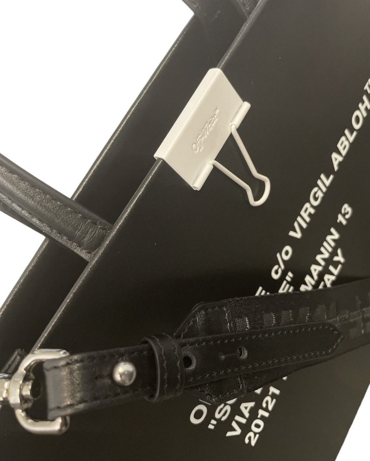 Off-White OFF WHITE Crossbody Box Tote Size ONE SIZE - 9 Thumbnail