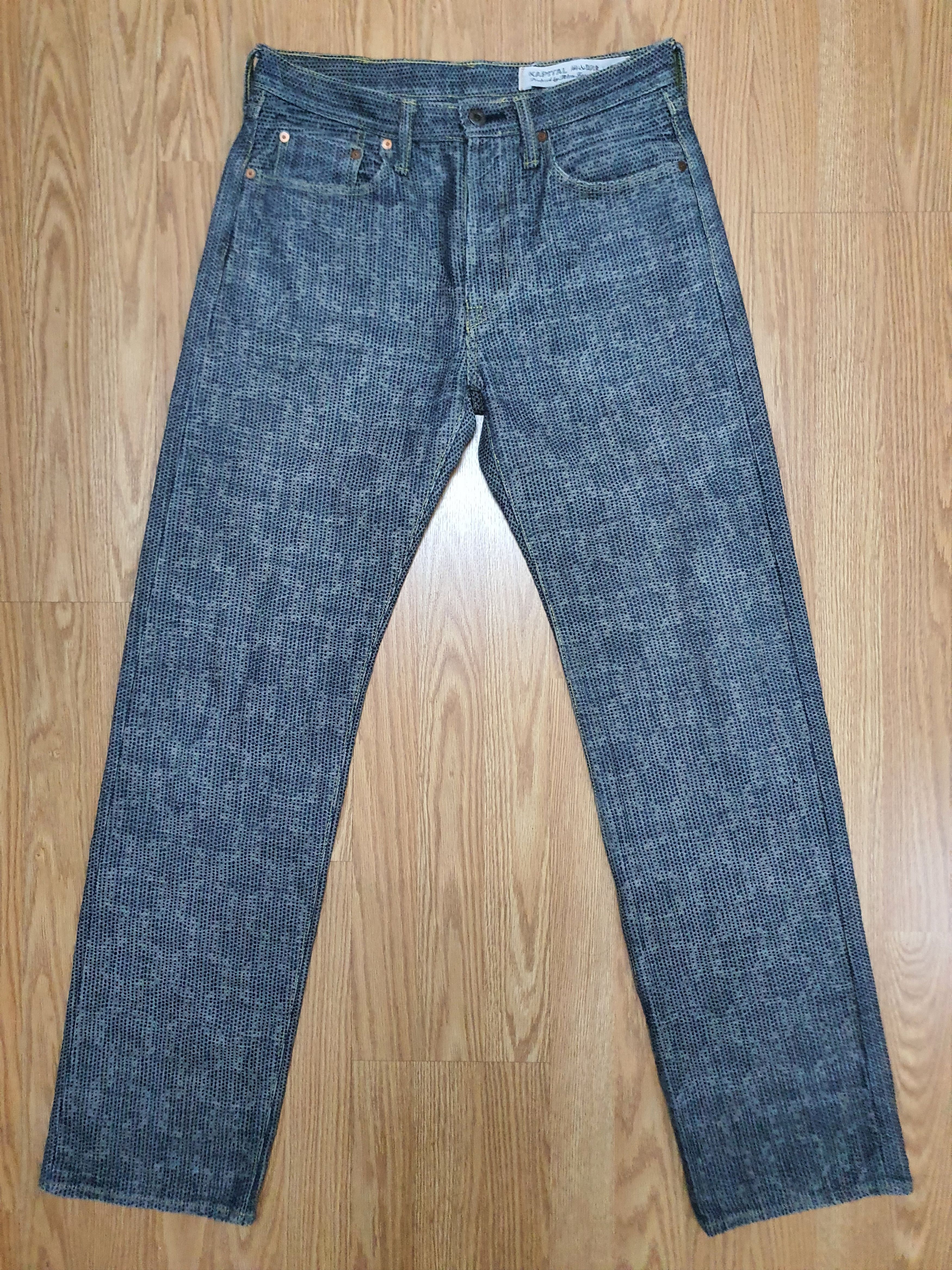 Kapital Waist 31" Kapital Century Denim Monkey Cisco Jeans Sashiko Size US 31 - 2 Thumbnail