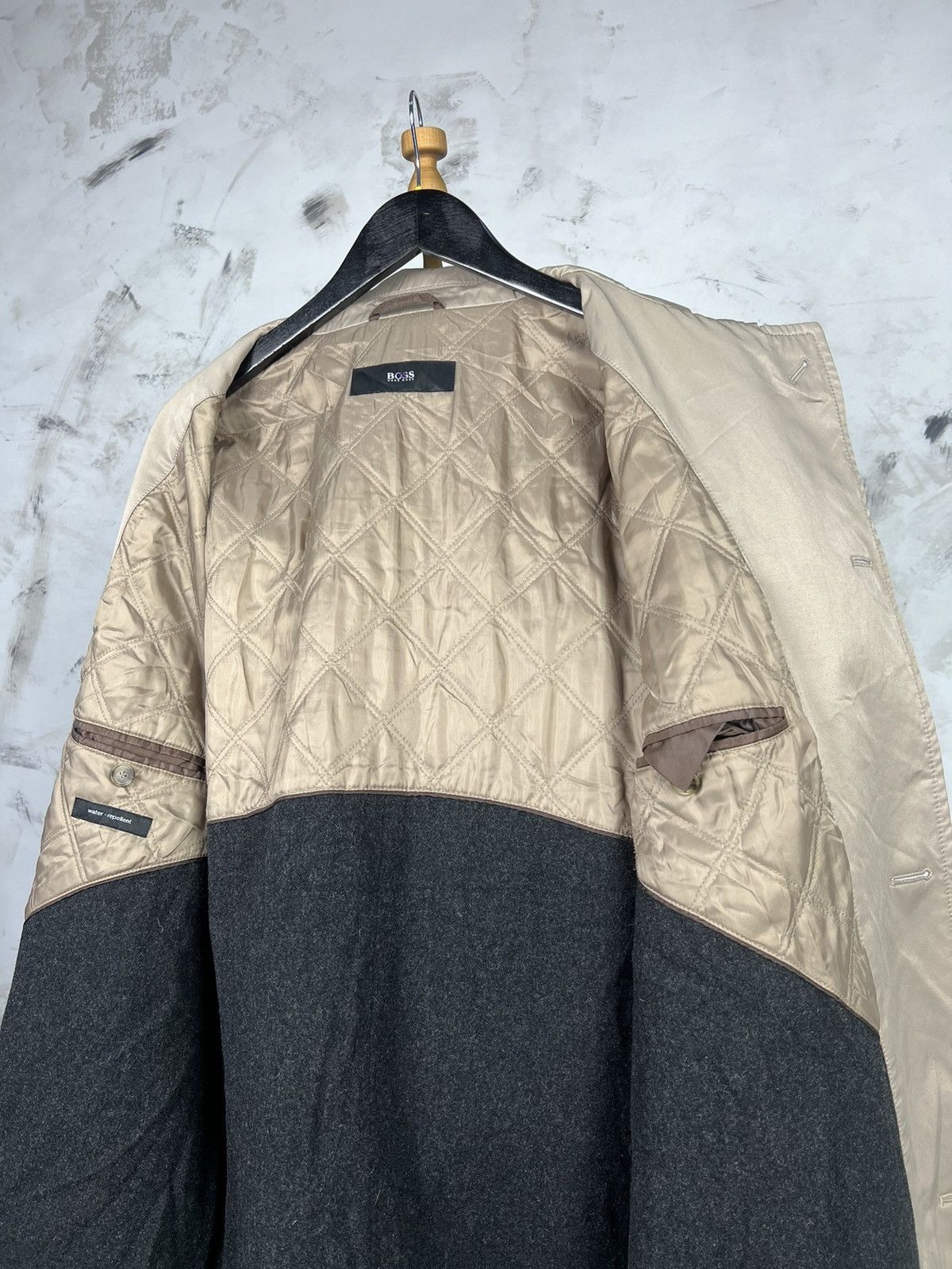 Hugo Boss Hugo Boss Trench Coat Jacket Size 54 XL Size US XL / EU 56 / 4 - 6 Thumbnail