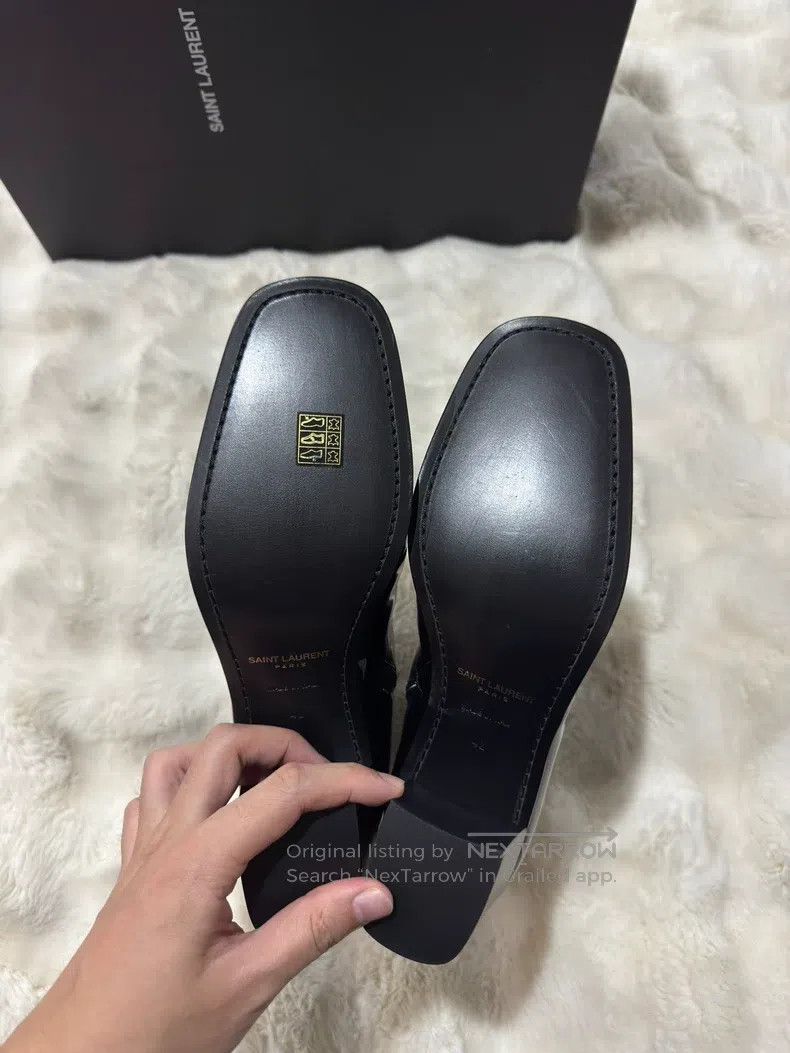 Saint Laurent Paris Saint Laurent Paris Black and Gold Men's Boots Size US 9 / EU 42 - 8 Thumbnail