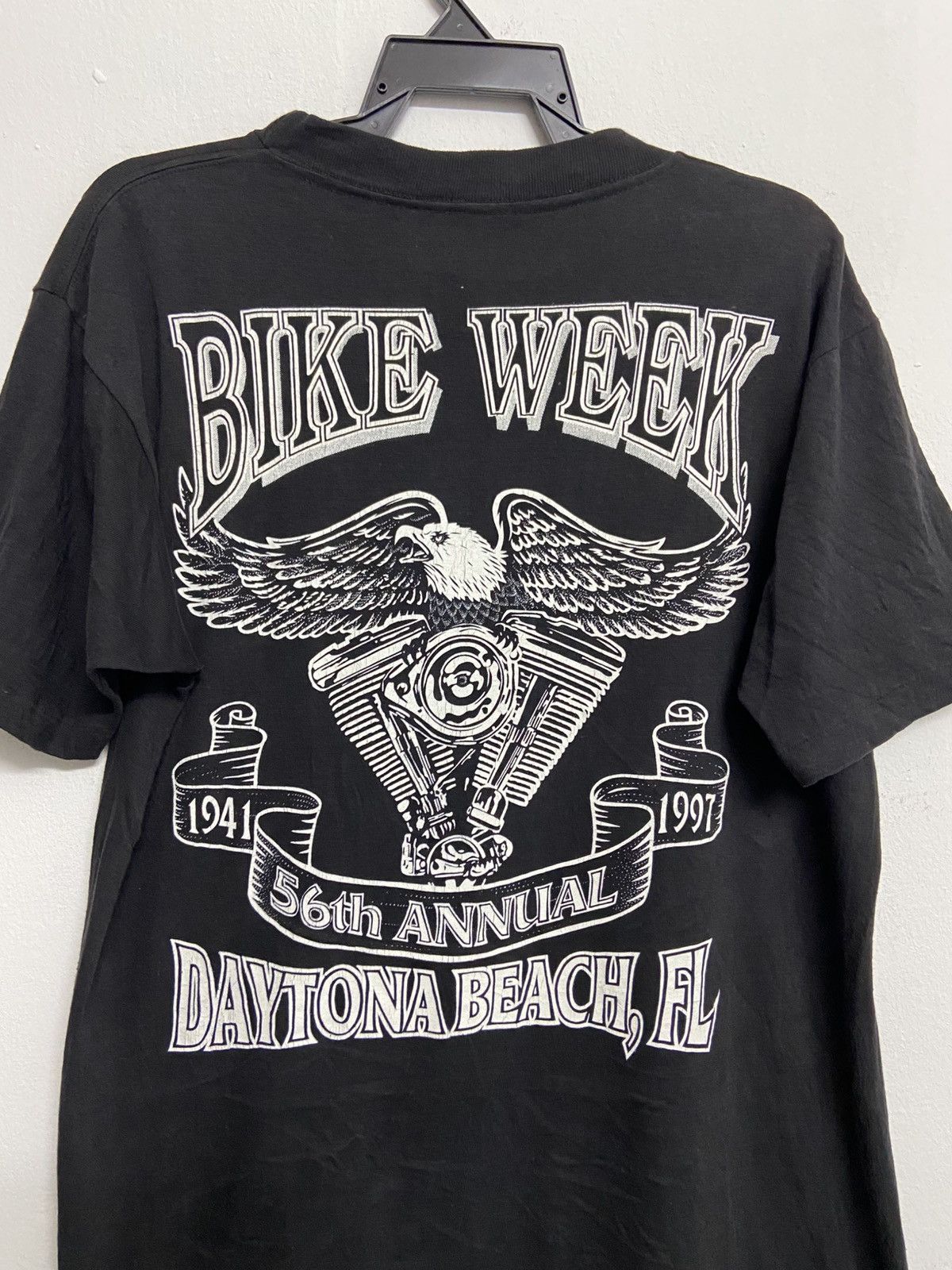 Harley Davidson Harley Davidson Vintage Tee 56 Years Bike Week Daytona Shirt Size US L / EU 52-54 / 3 - 4 Thumbnail