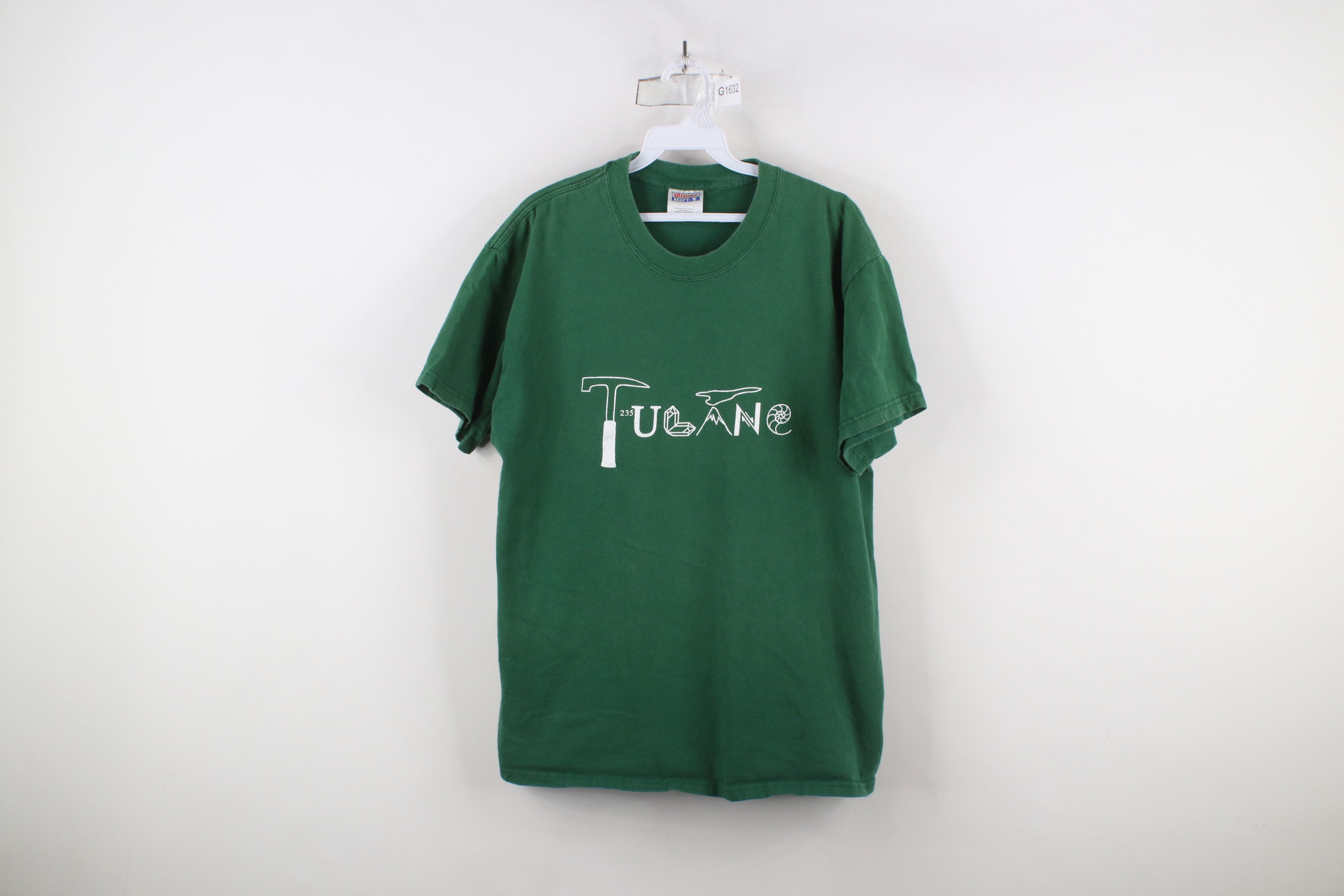 Vintage Vintage 90s University Earth Environmental Sciences T-Shirt Size US L / EU 52-54 / 3 - 1 Thumbnail